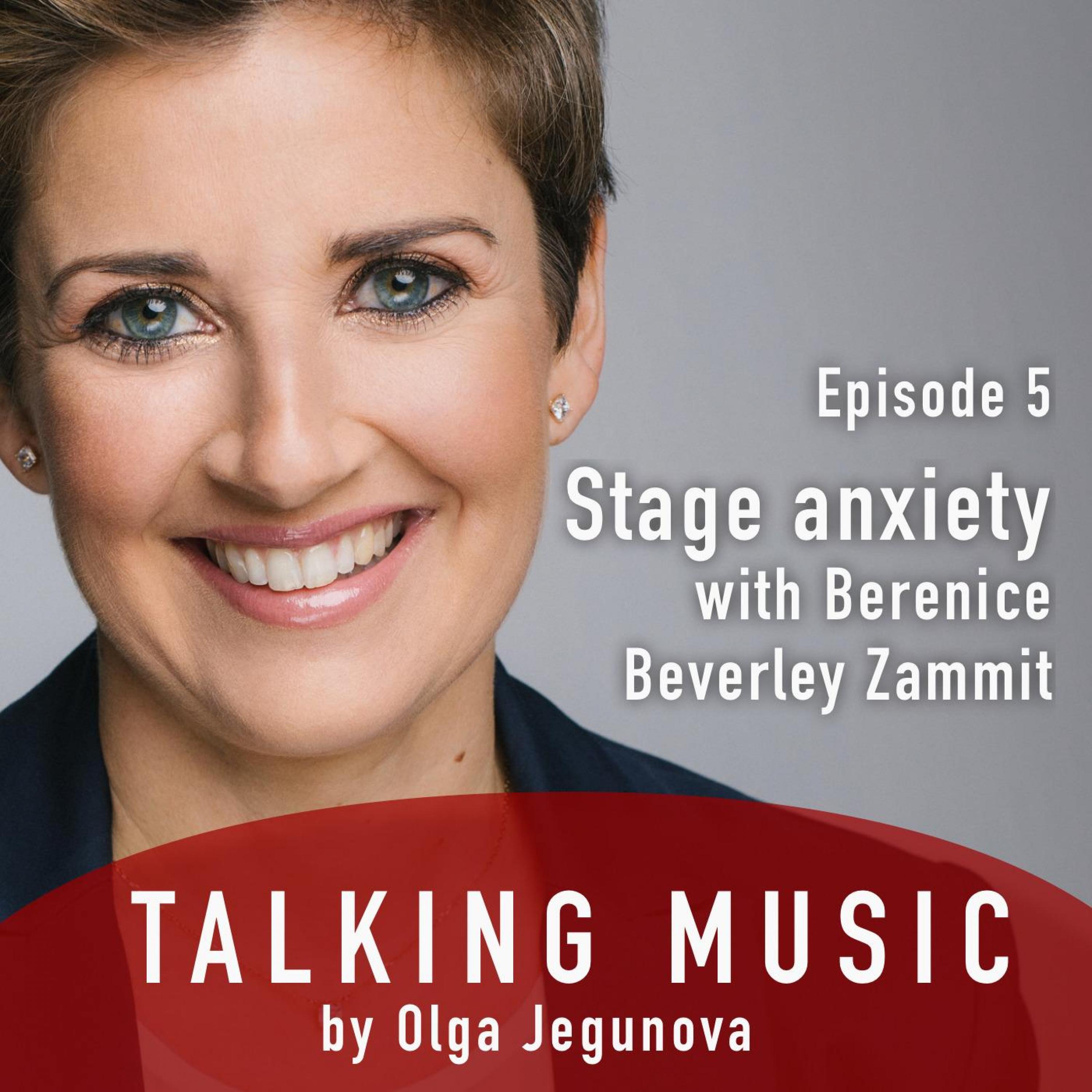 18. Talking Music with Olga Jegunova - on stage fright