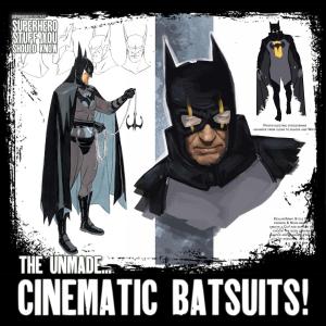 The UNMADE Batsuits of Film & TV