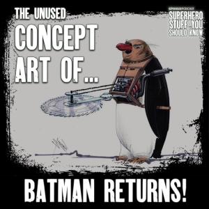 The UNUSED Batman Returns Concept Art