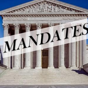 The Mandates and The Courts! Of-By-and For the People!