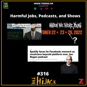 Harmful Jobs, Podcasts & Shows - The Hijack 316