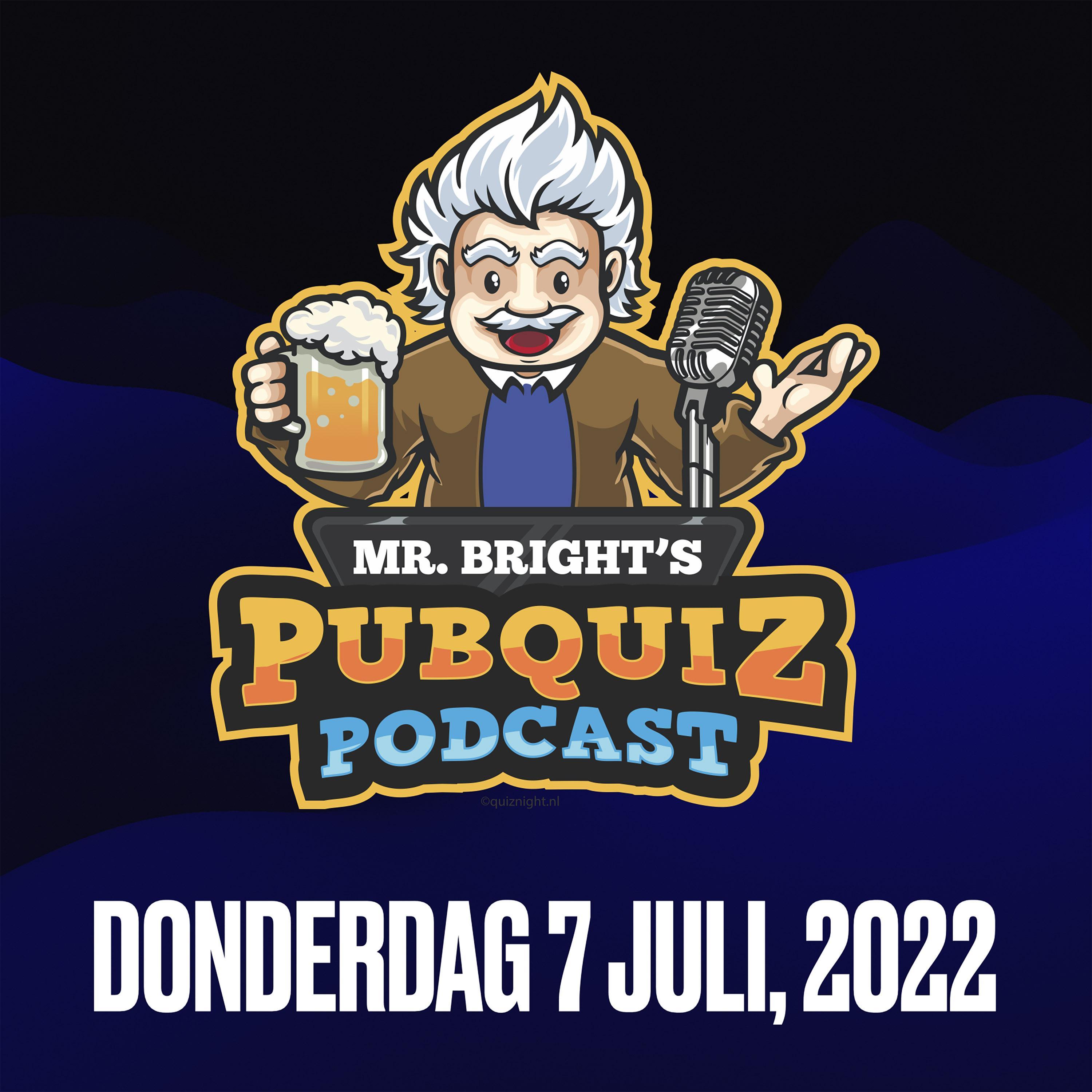 Pubquiz Podcast 7 juli 2022 episode artwork