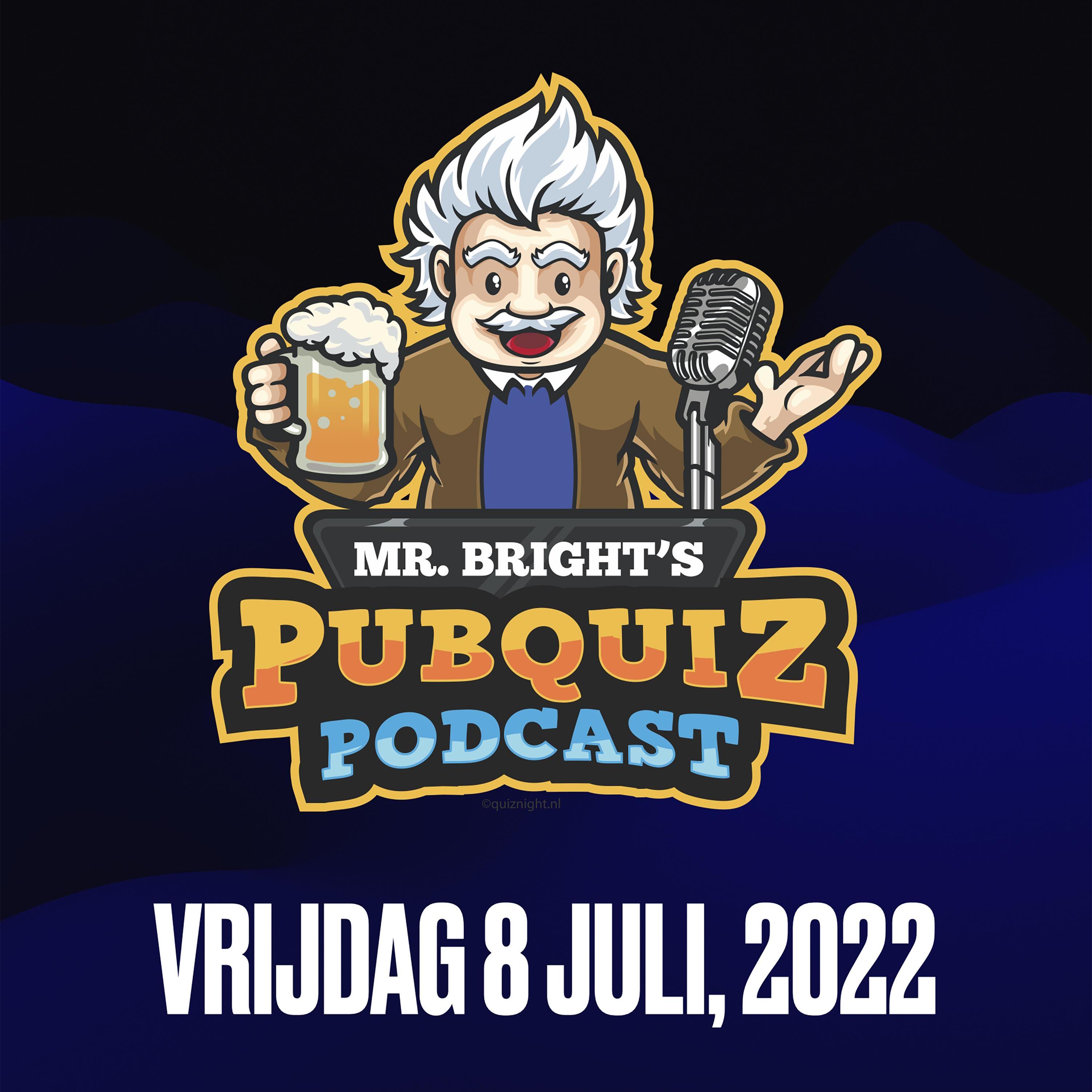 Pubquiz Podcast 8 juli 2022 episode artwork