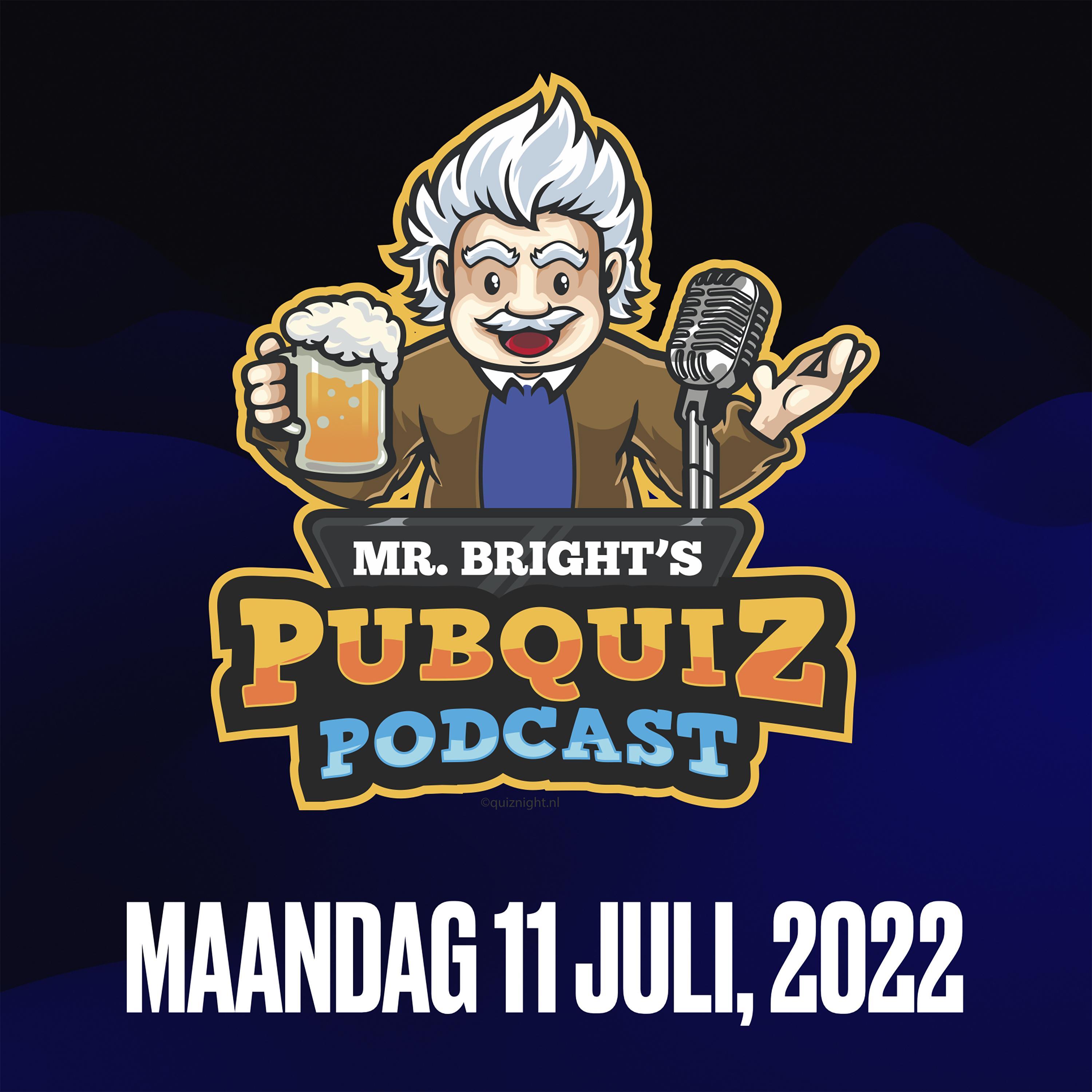 Pubquiz Podcast 11 juli 2022 episode artwork