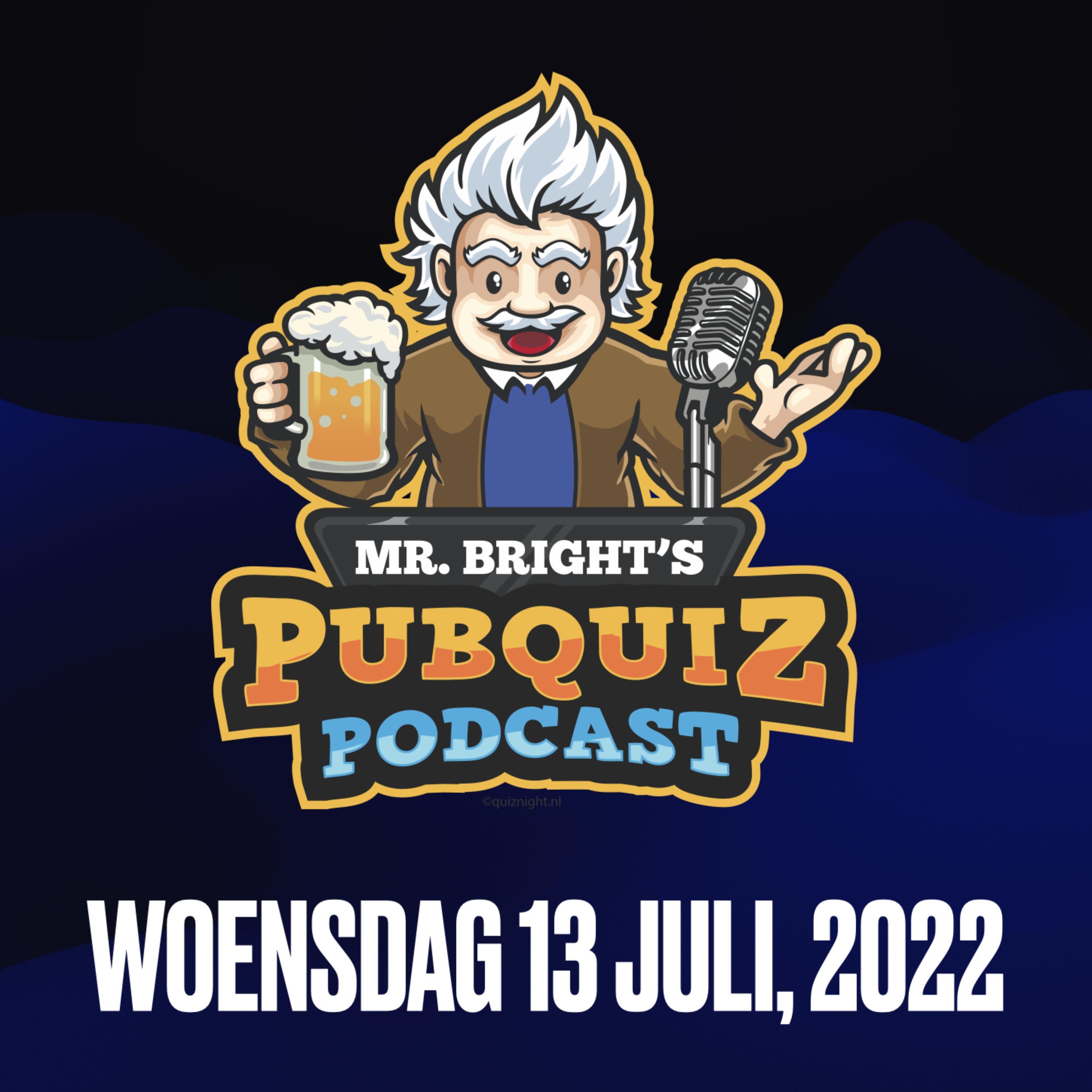 Pubquiz Podcast 13 juli 2022 episode artwork