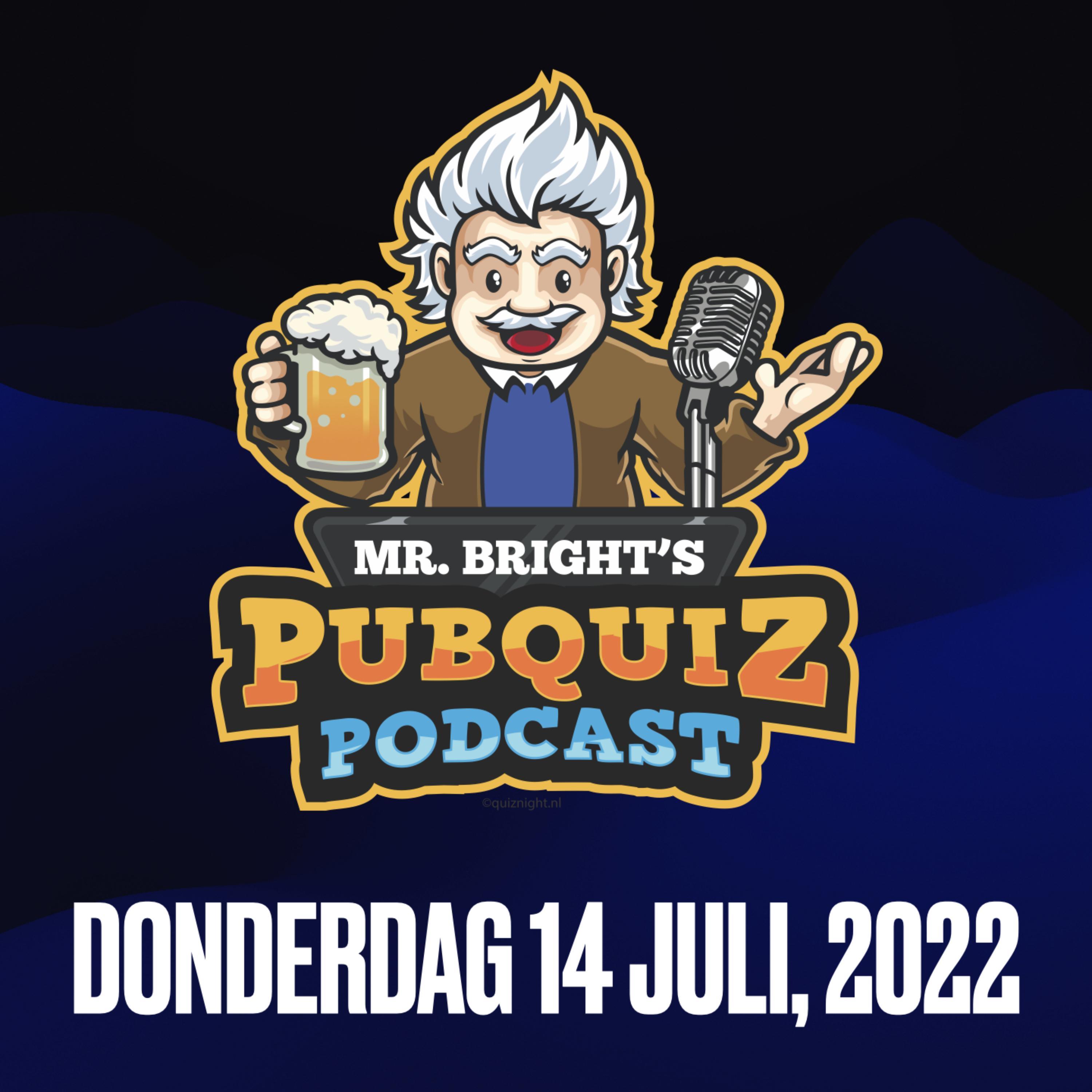 Pubquiz Podcast 14 juli 2022 episode artwork