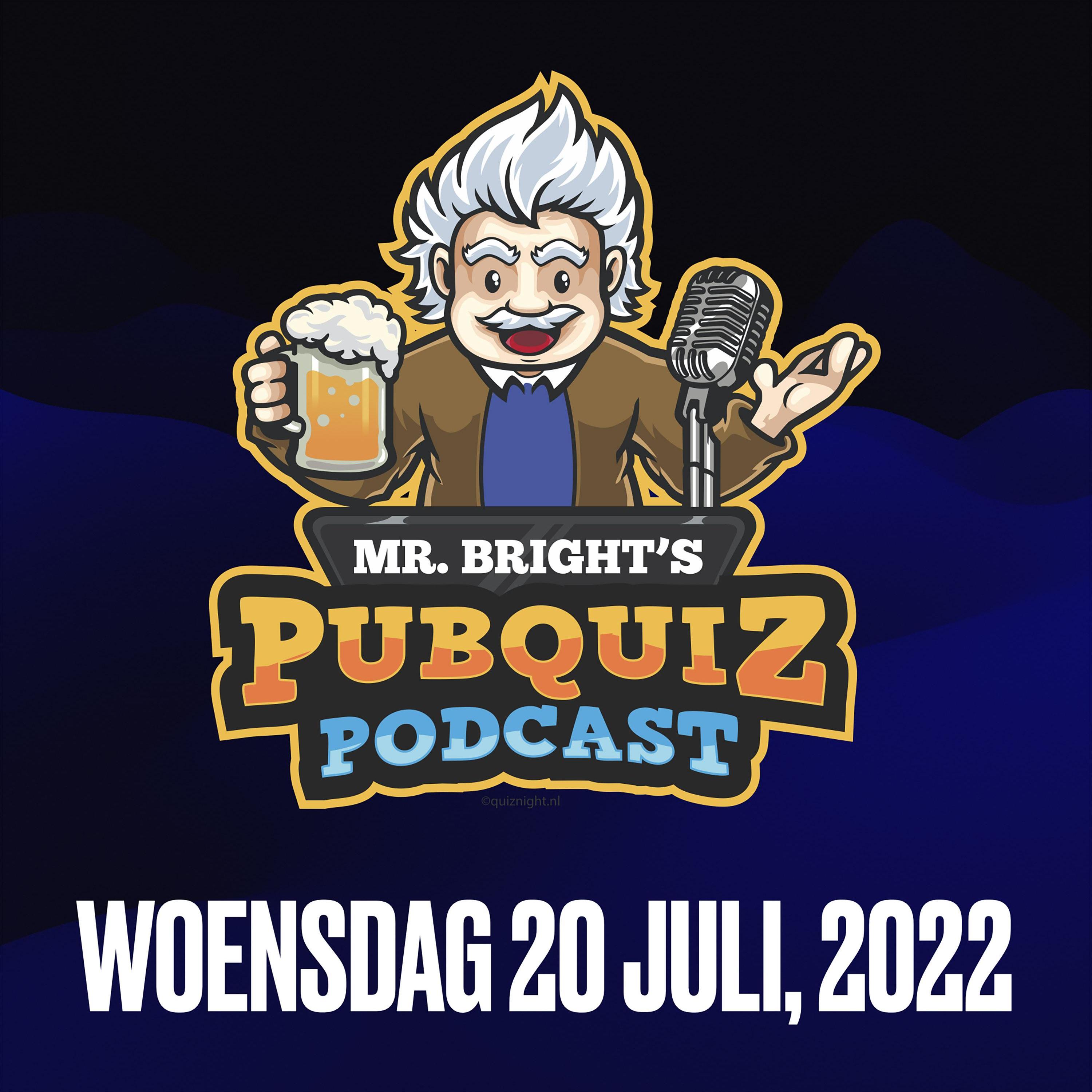 Pubquiz Podcast 20 juli 2022 episode artwork