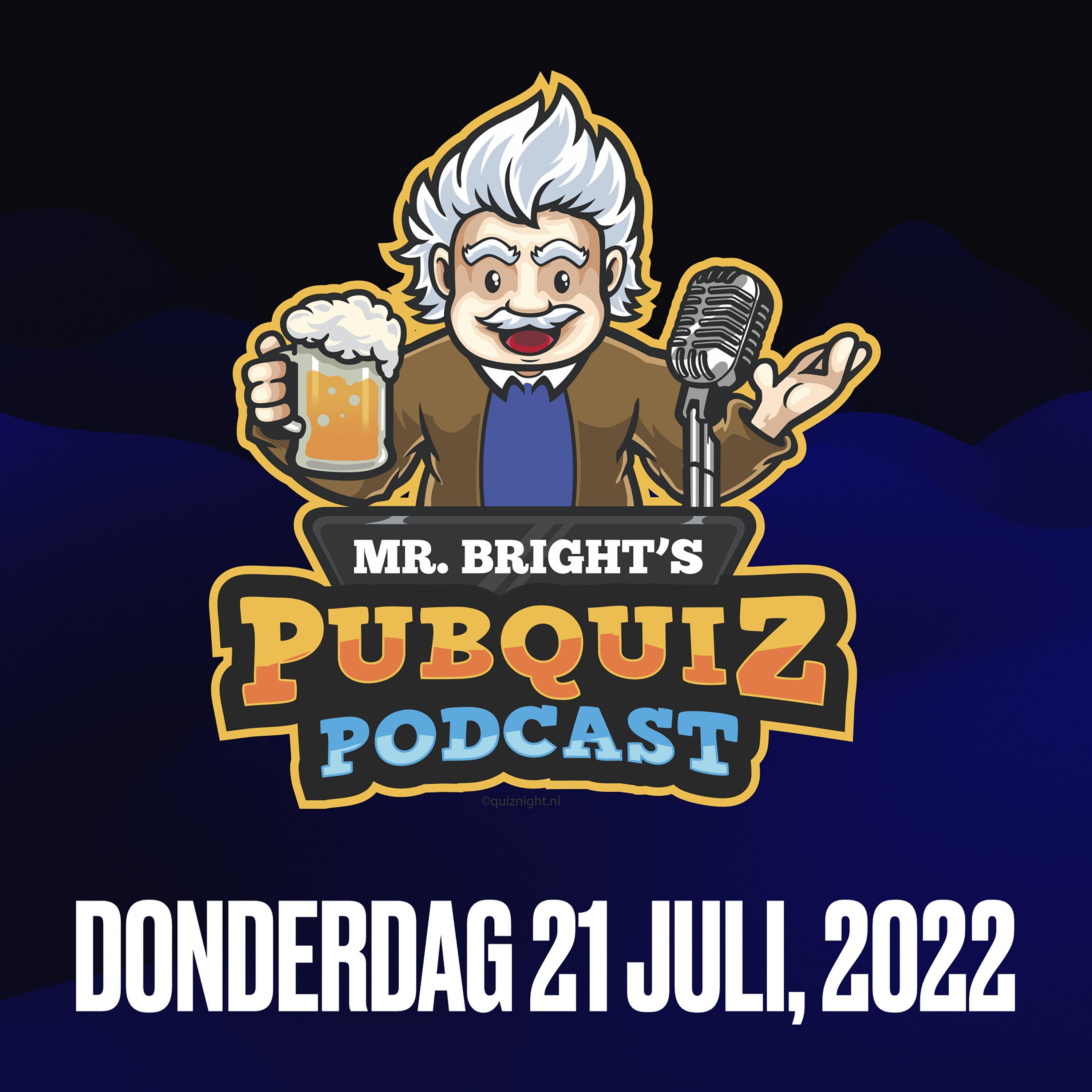 Pubquiz Podcast 21 juli 2022 episode artwork