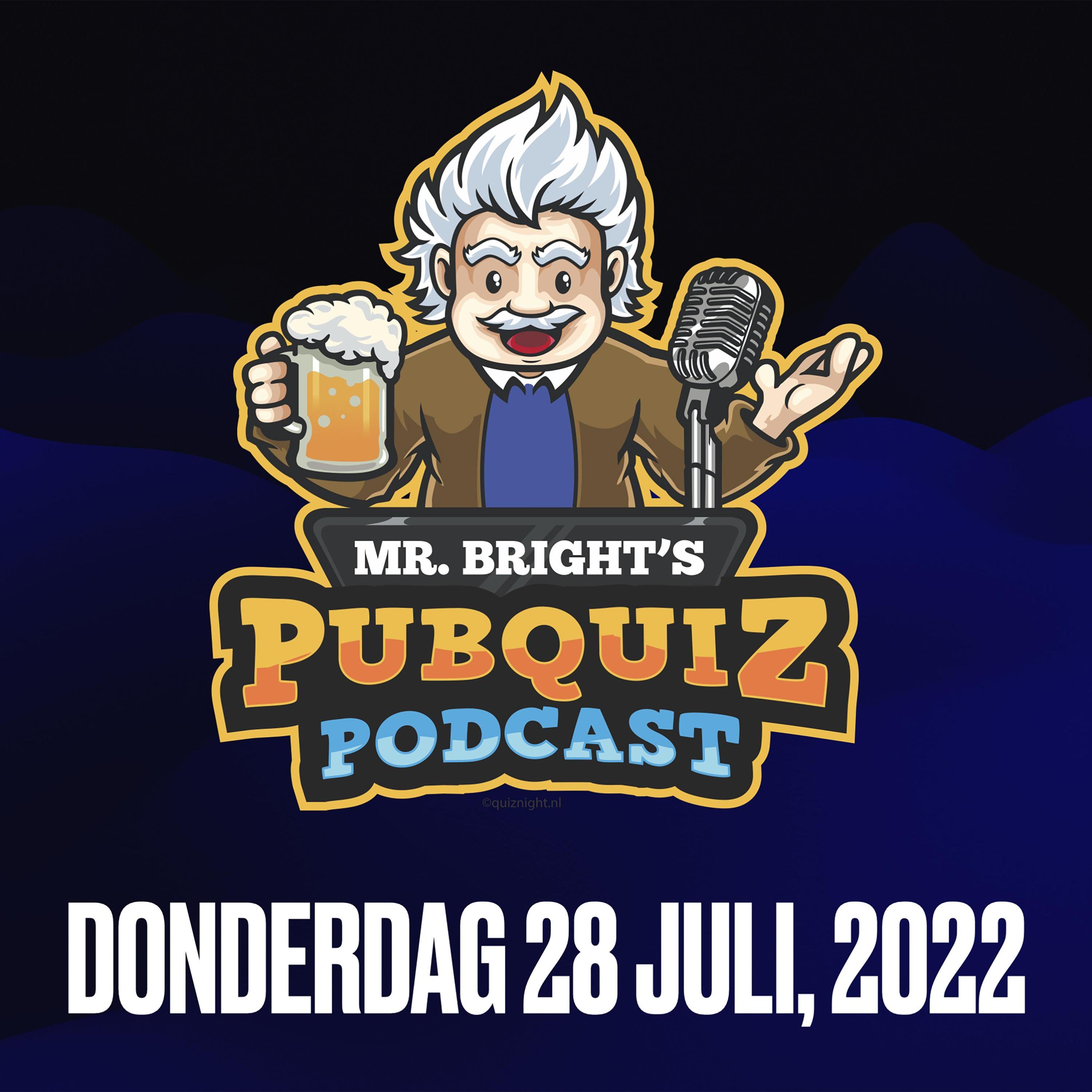 Pubquiz Podcast 28 juli 2022 episode artwork