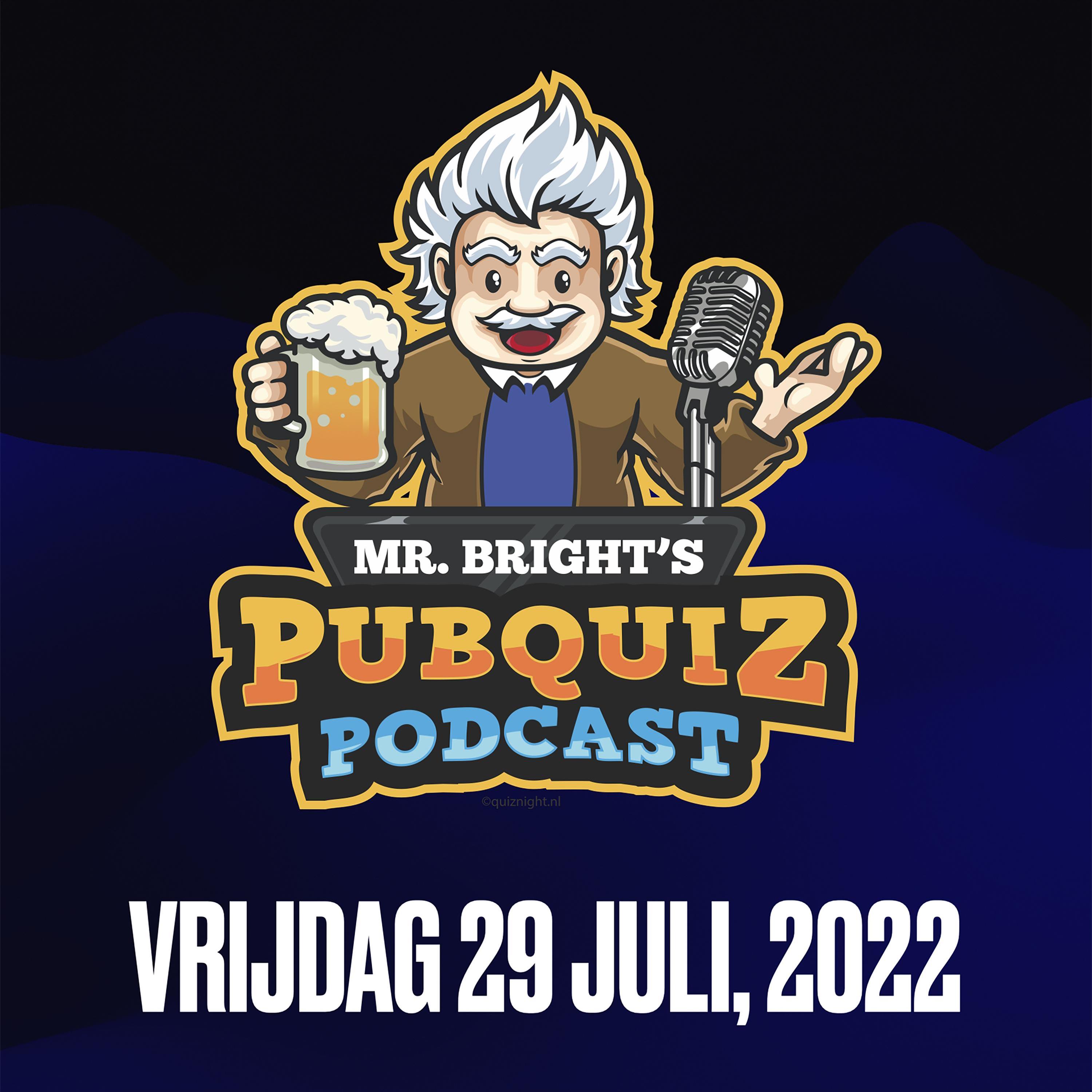 Pubquiz Podcast 29 juli 2022 episode artwork