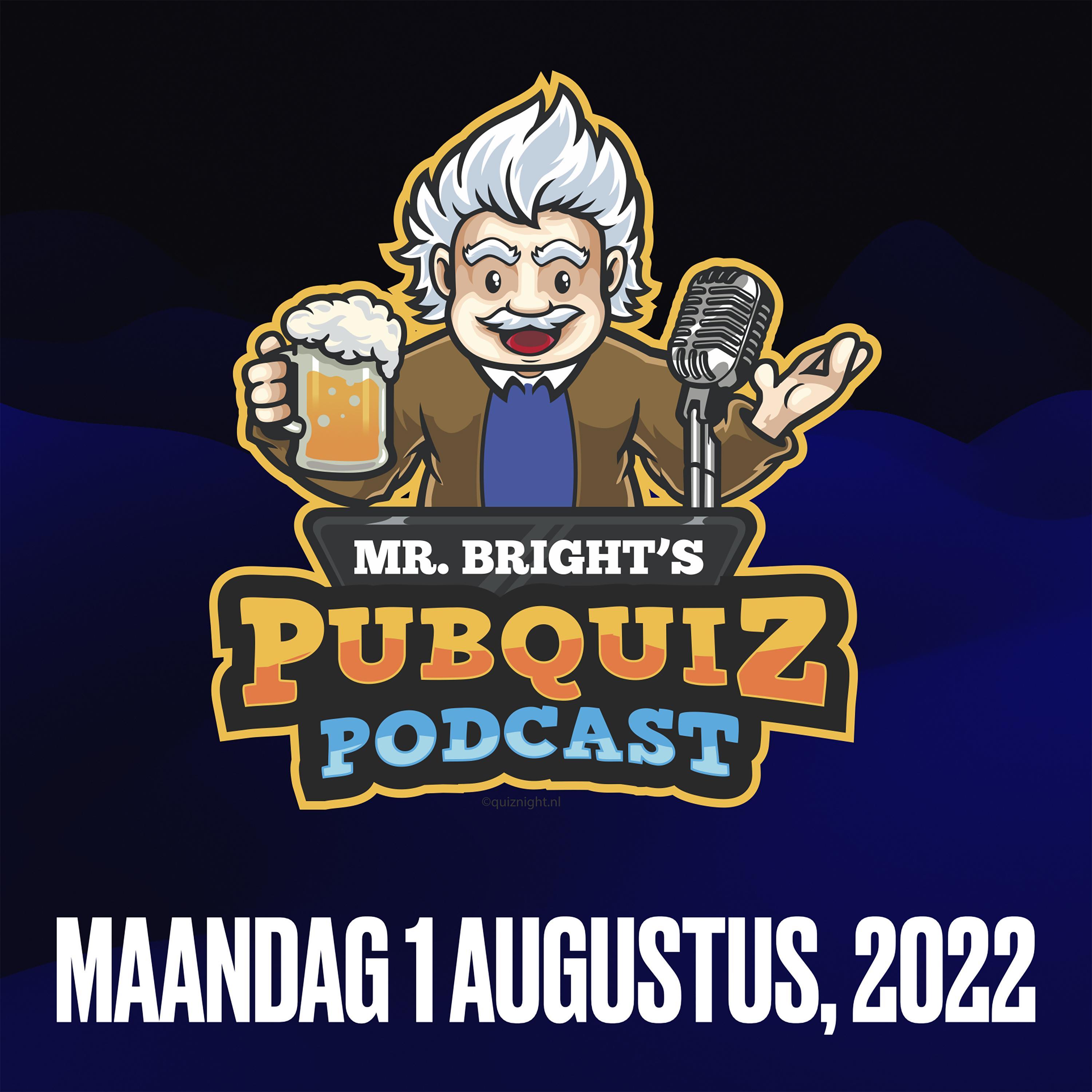 Pubquiz Podcast 1 augustus 2022 episode artwork