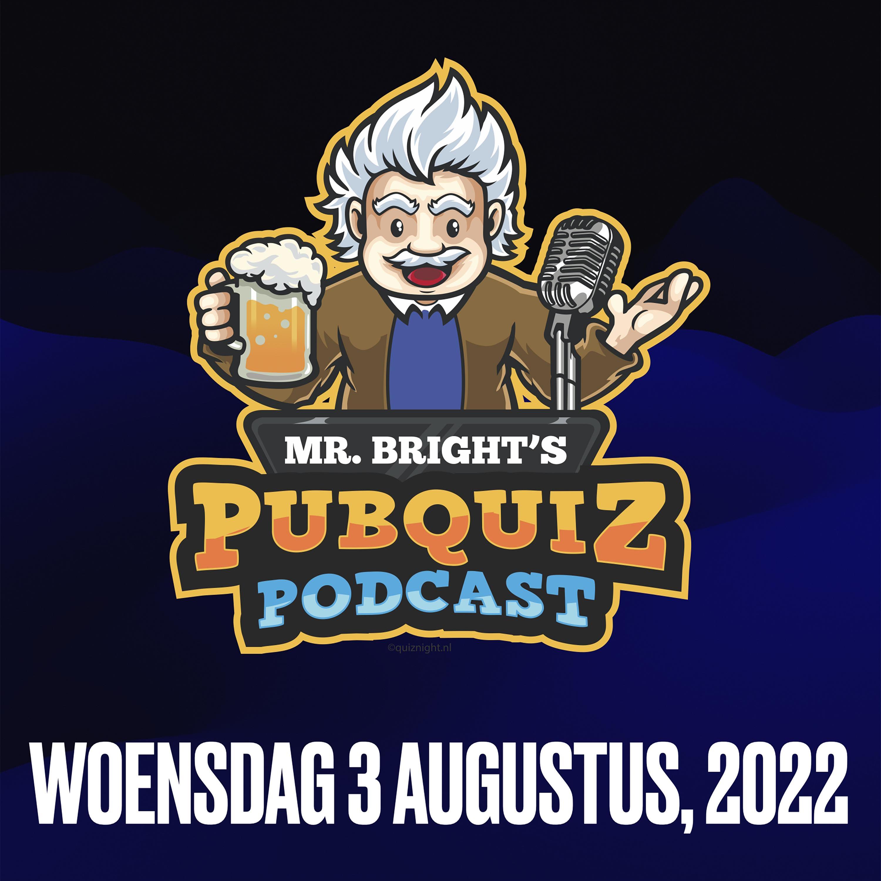 Pubquiz Podcast 3 augustus 2022 episode artwork