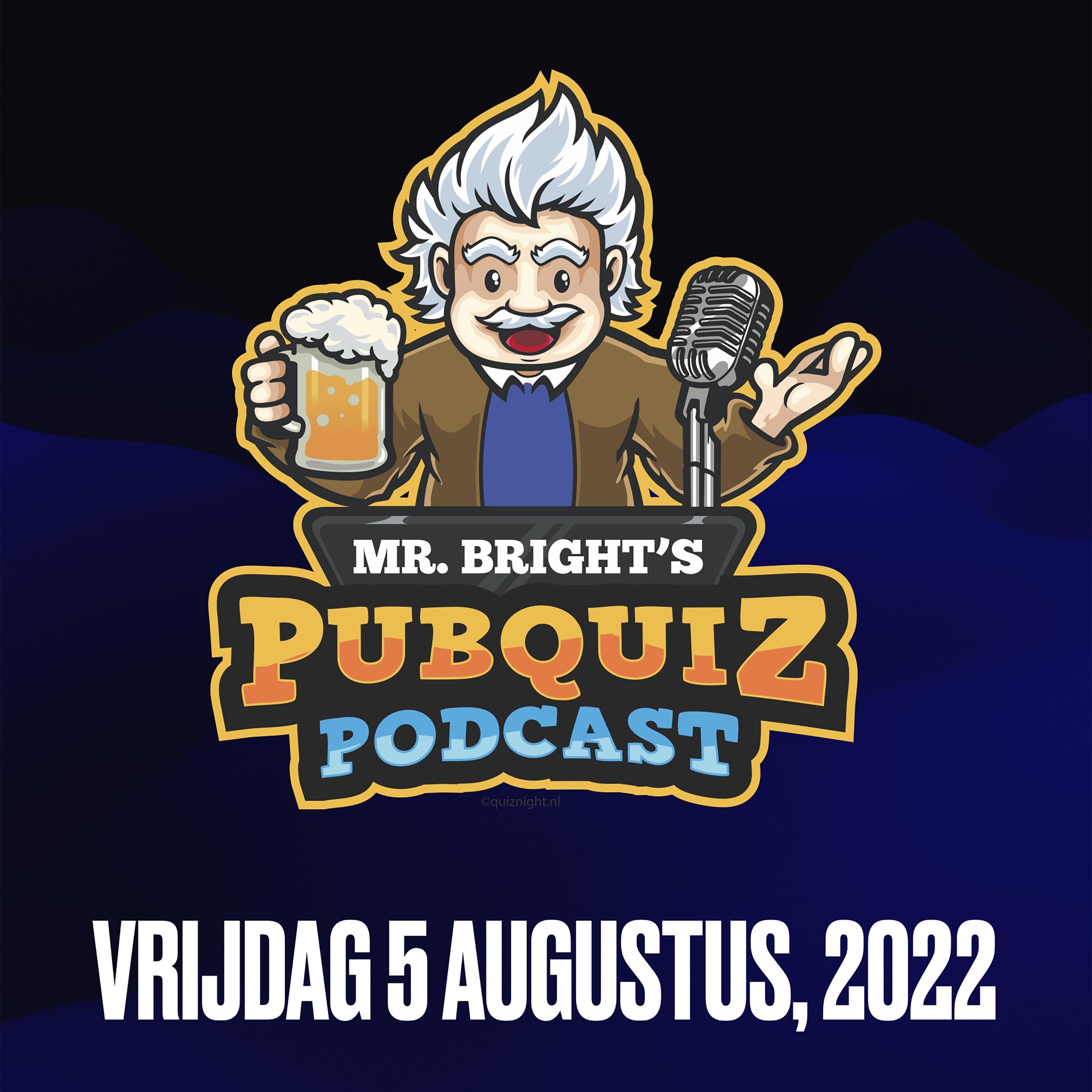 Pubquiz Podcast 5 augustus 2022 episode artwork
