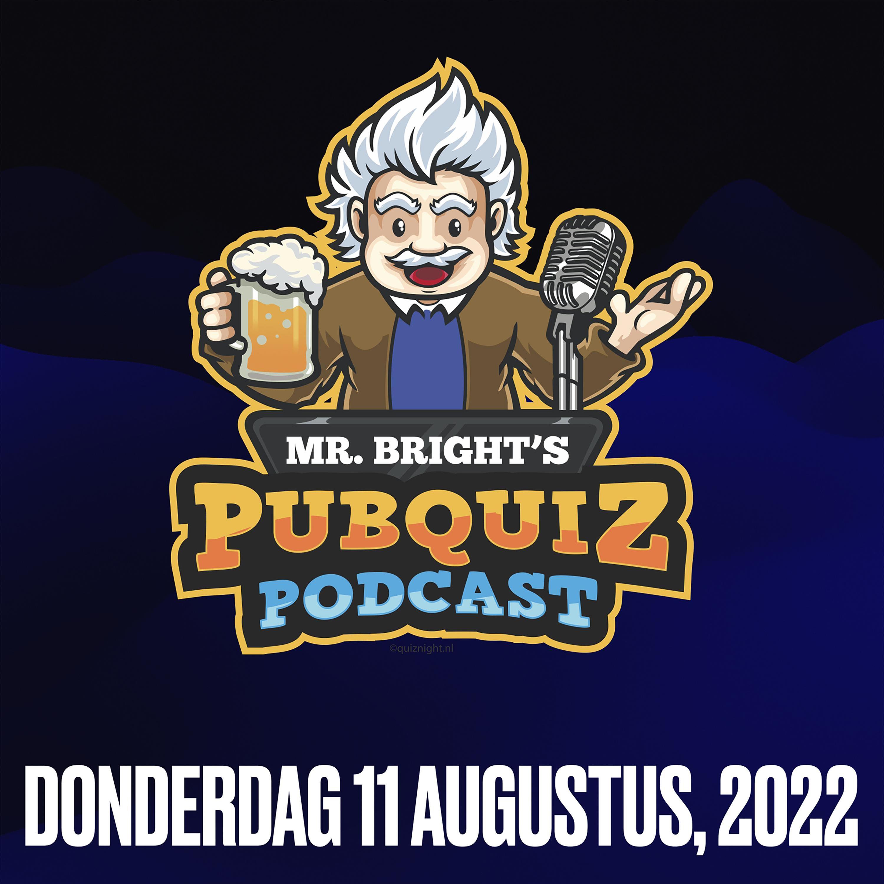 Pubquiz Podcast 11 augustus 2022 episode artwork