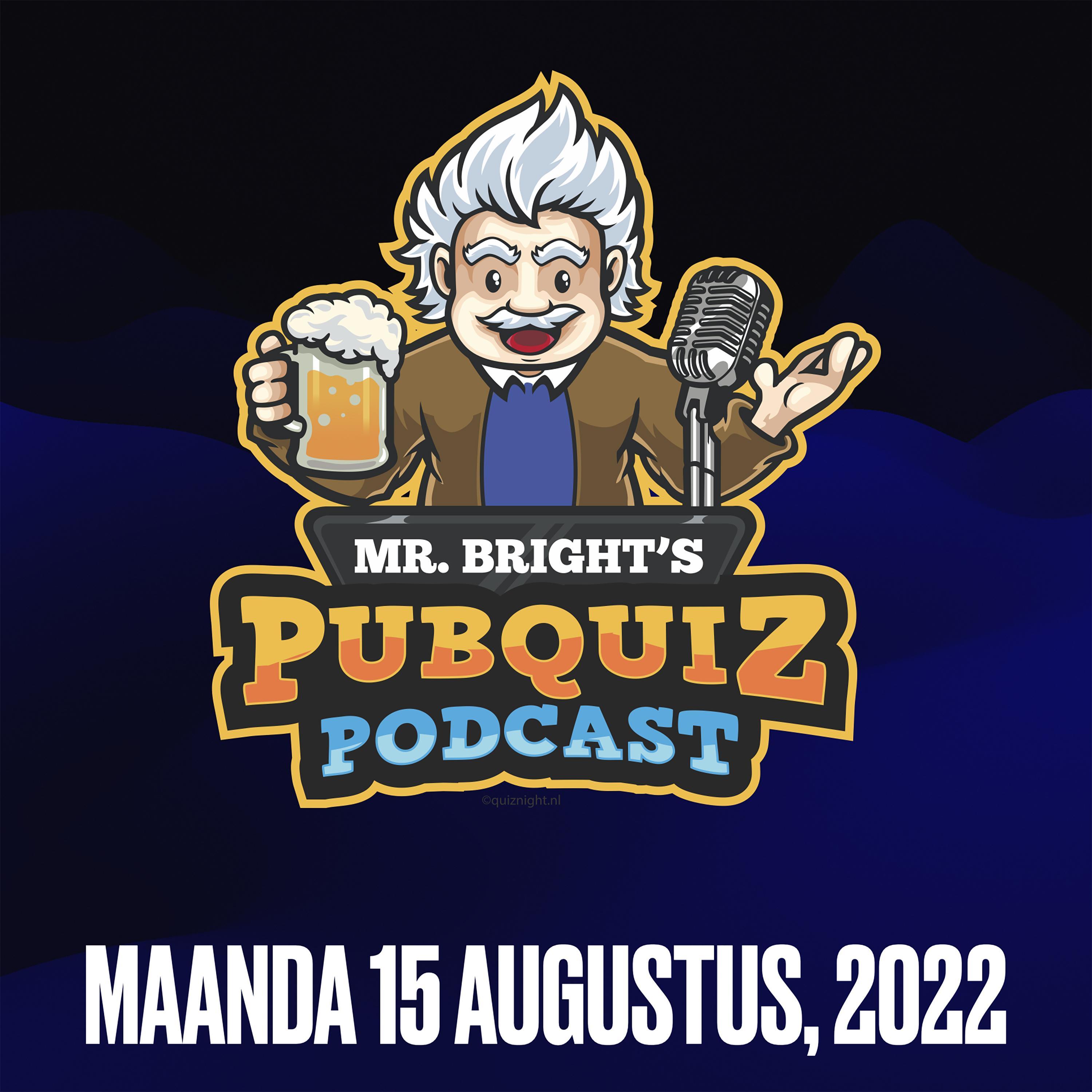 Pubquiz Podcast 15 augustus 2022 episode artwork