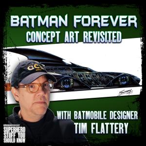 Batman Forever Concept Art Revisited with Batmobile Designer Tim Flattery