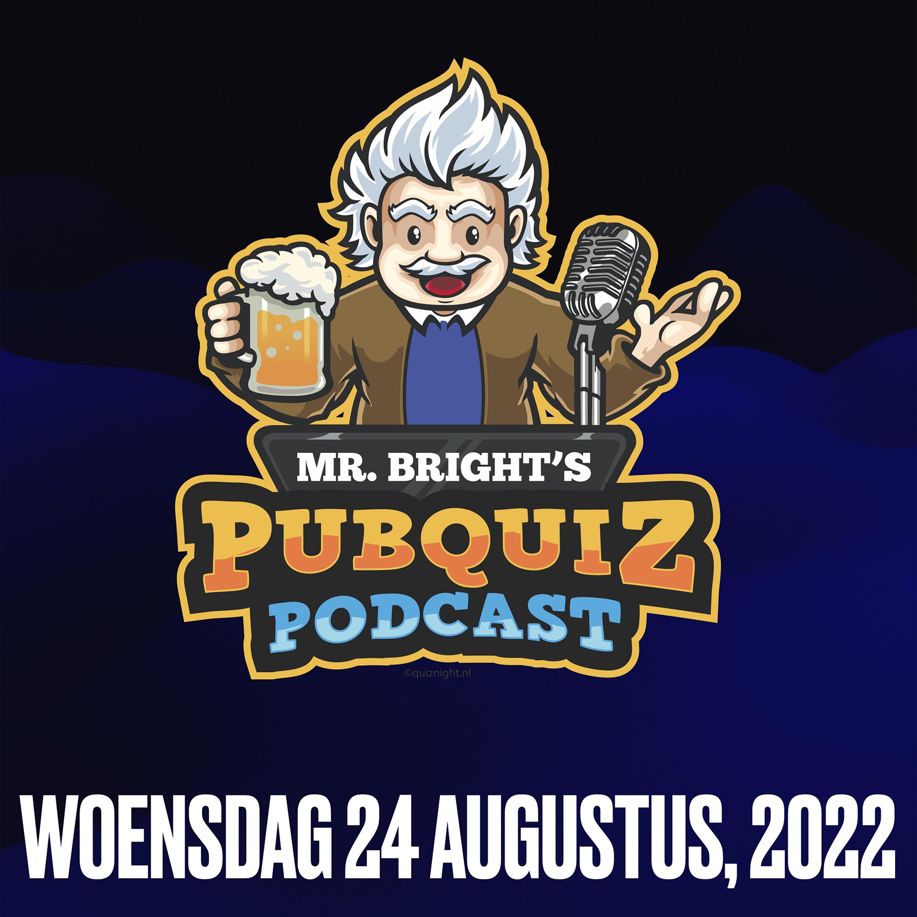 Pubquiz Podcast 24 augustus 2022 episode artwork