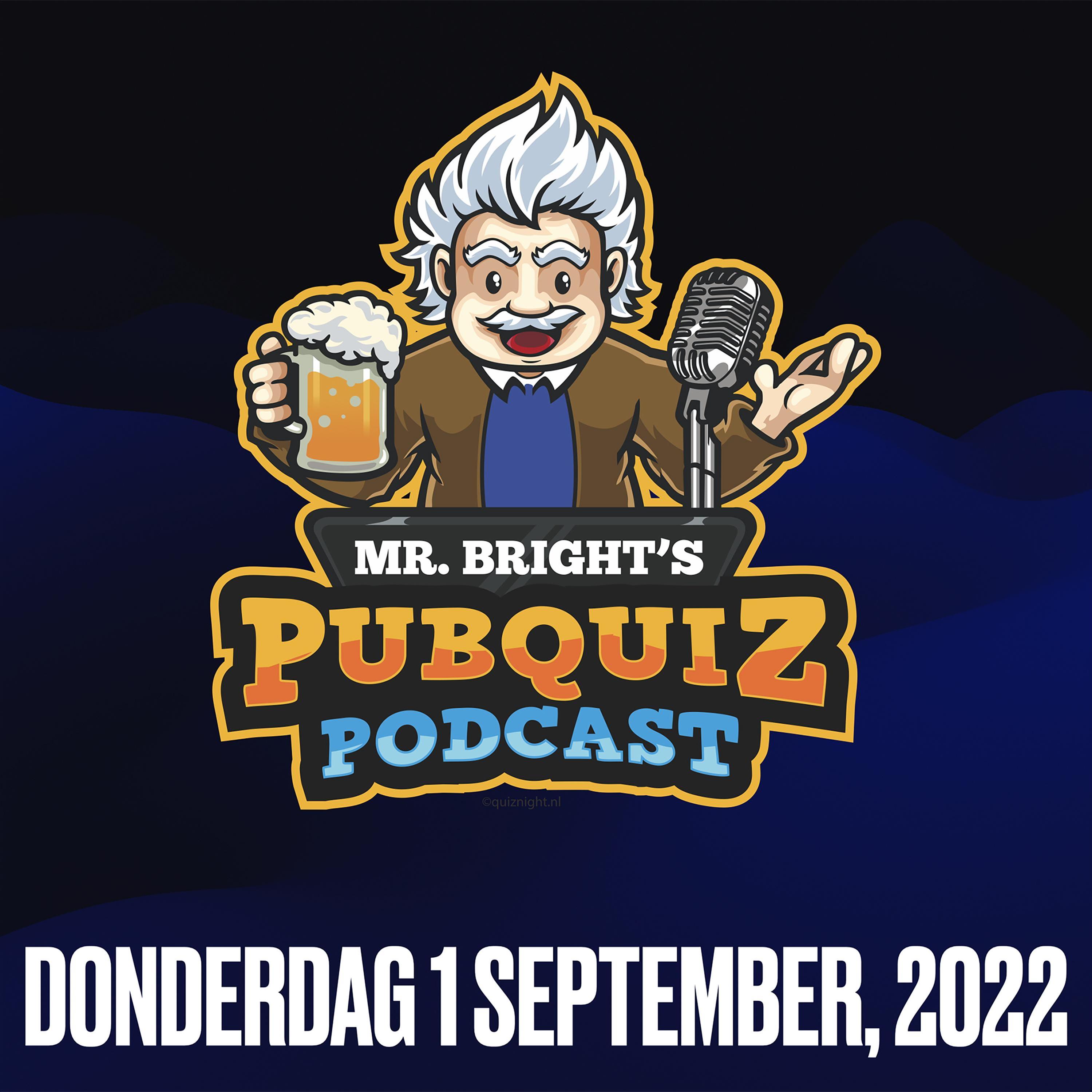 Pubquiz Podcast 1 september 2022 episode artwork