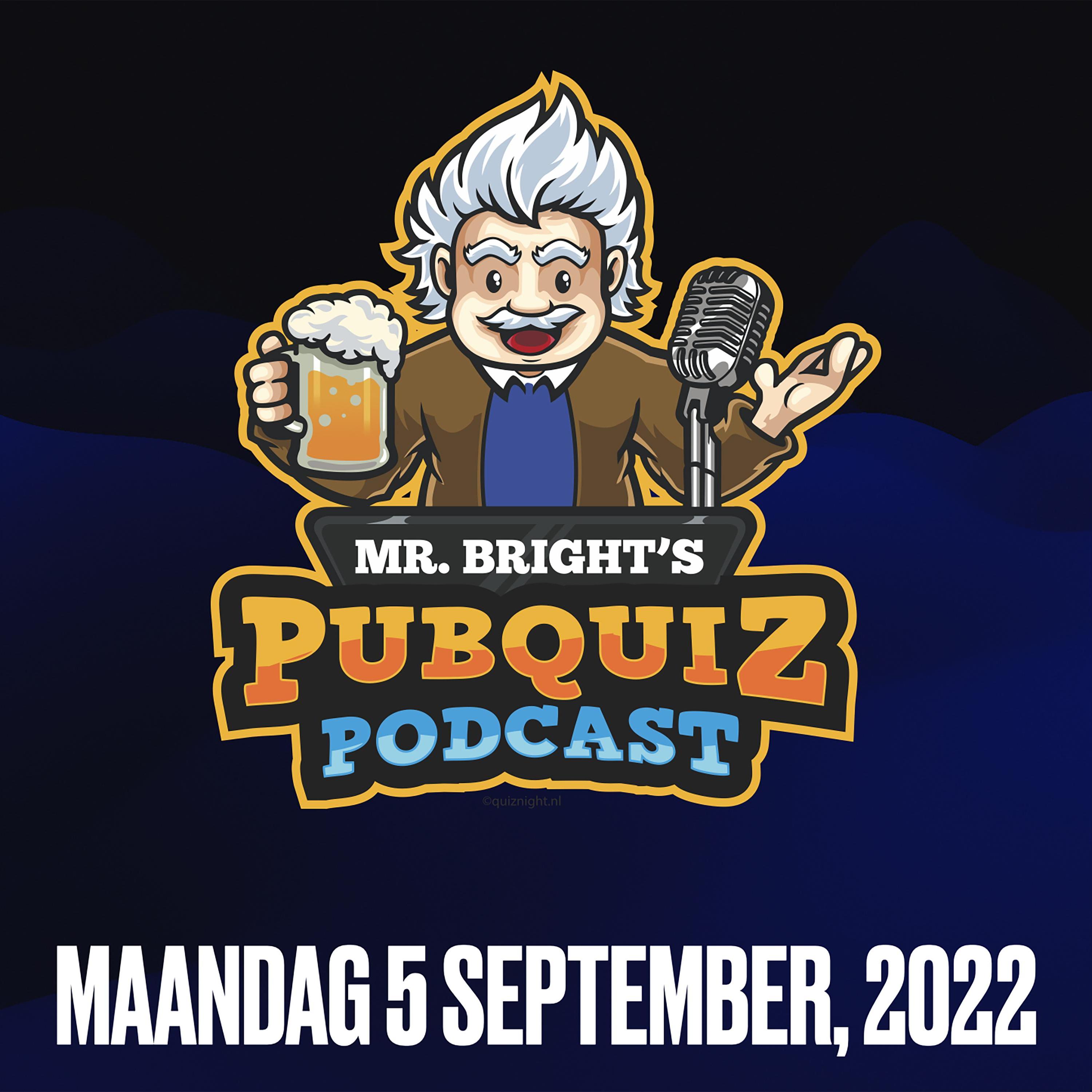 Pubquiz Podcast 5 september 2022 episode artwork
