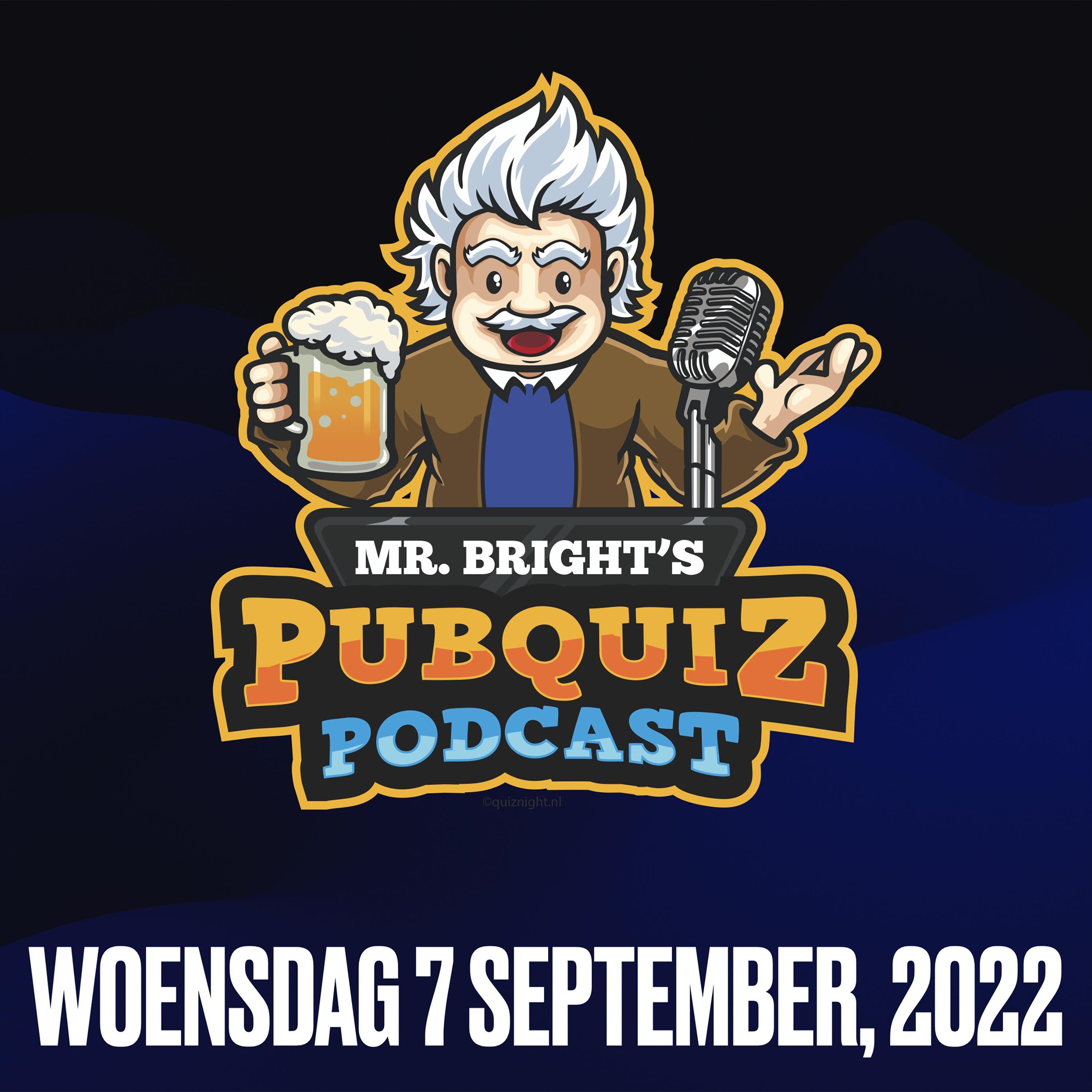 Pubquiz Podcast 7 september 2022 episode artwork