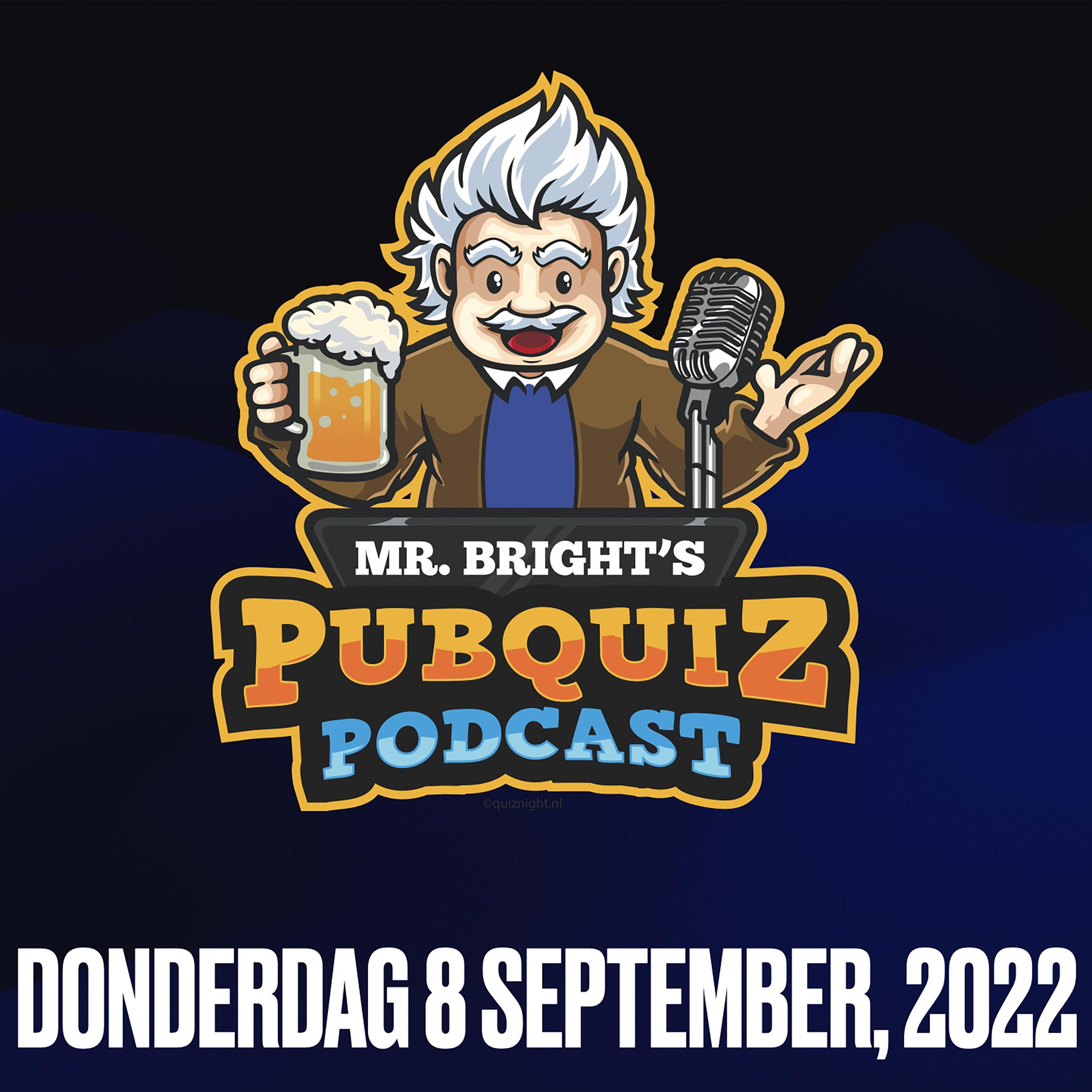 Pubquiz Podcast 8 september 2022 episode artwork