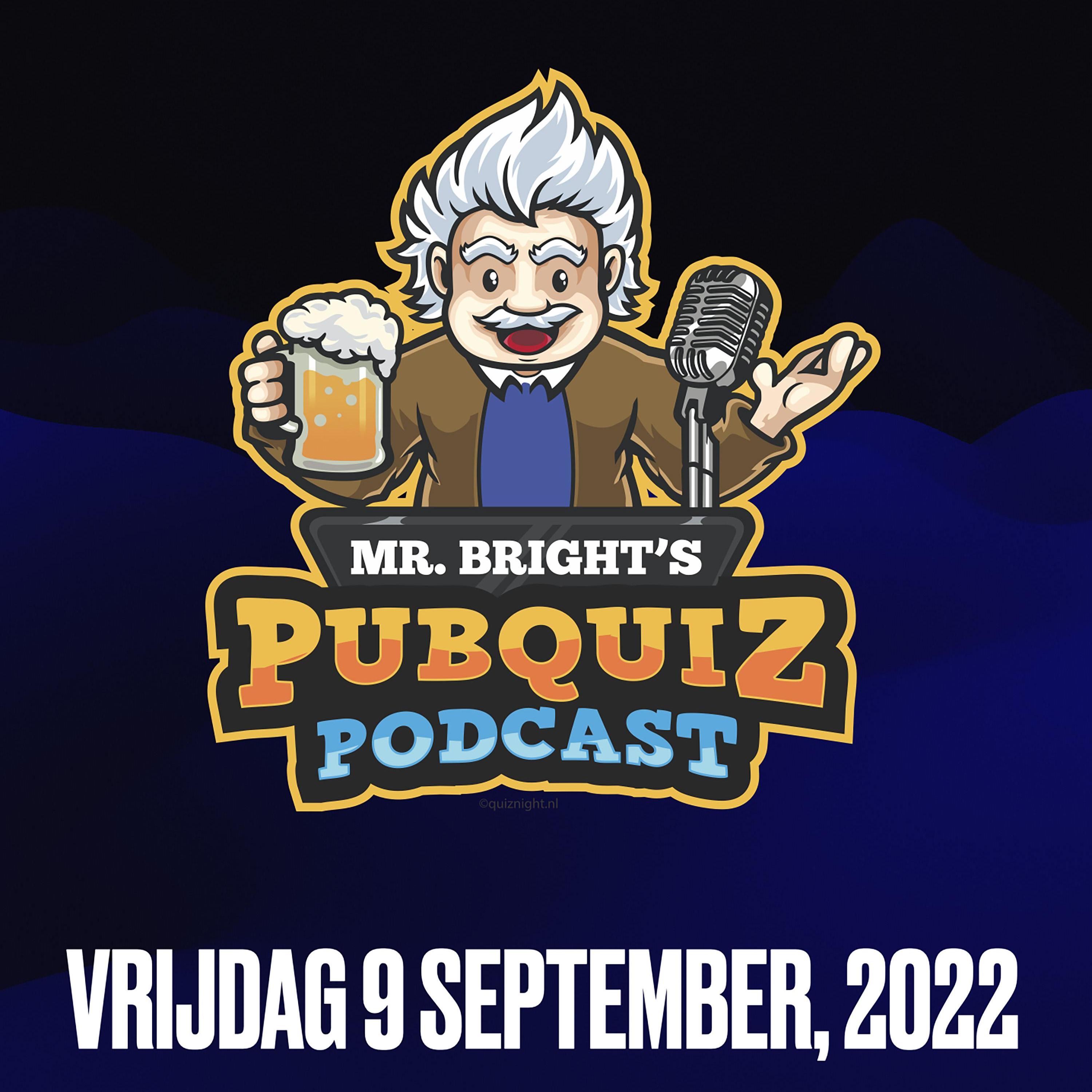 Pubquiz Podcast 9 september 2022 episode artwork