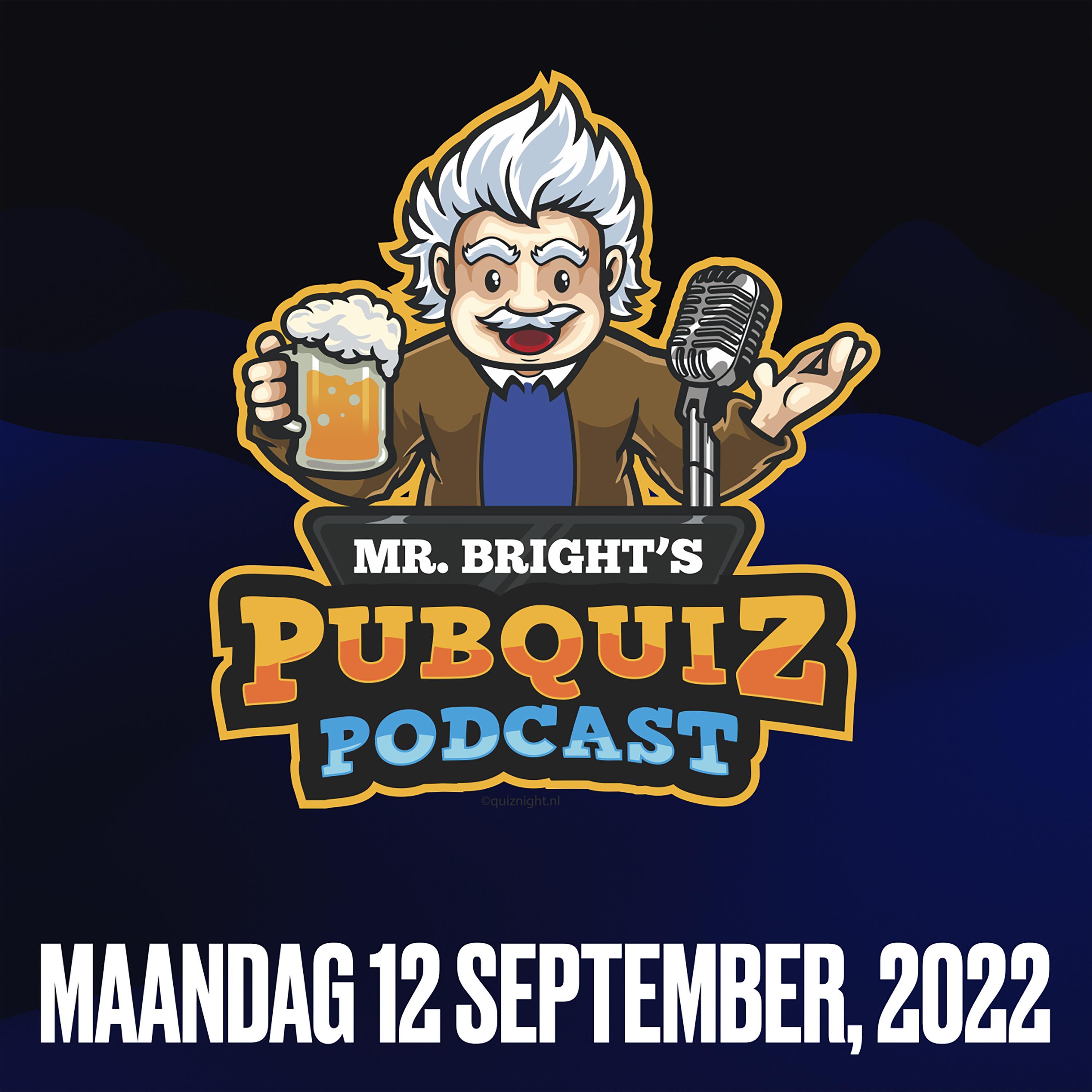 Pubquiz Podcast 12 september 2022 episode artwork