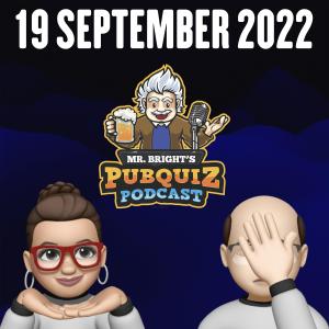 Pubquiz Podcast 19 september 2022