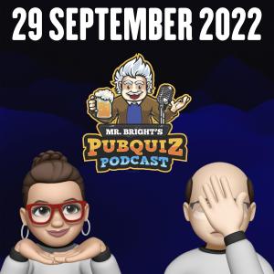 Pubquiz Podcast 29 september 2022