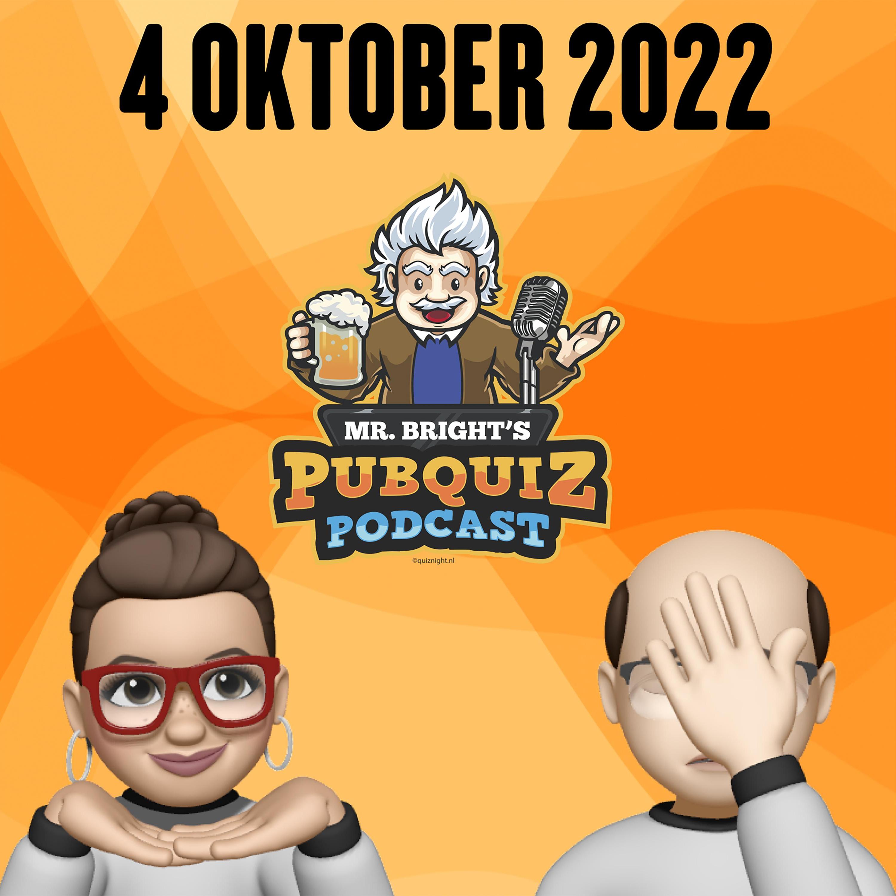 Pubquiz Podcast 4 oktober 2022 episode artwork