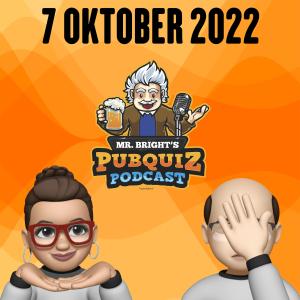 Pubquiz Podcast 7 oktober 2022