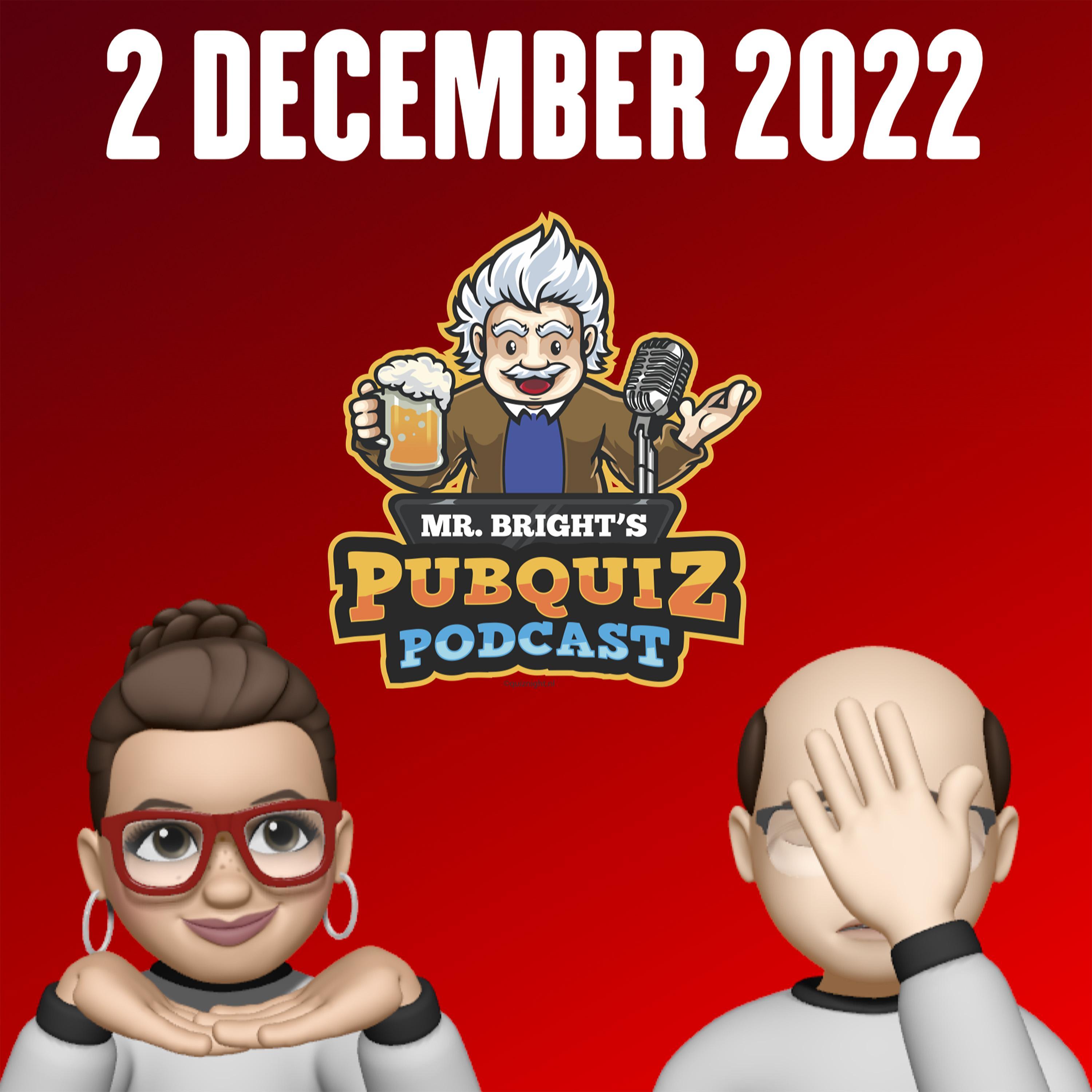 Pubquiz Podcast 2 december 2022 episode artwork