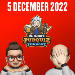 Pubquiz Podcast 5 december 2022