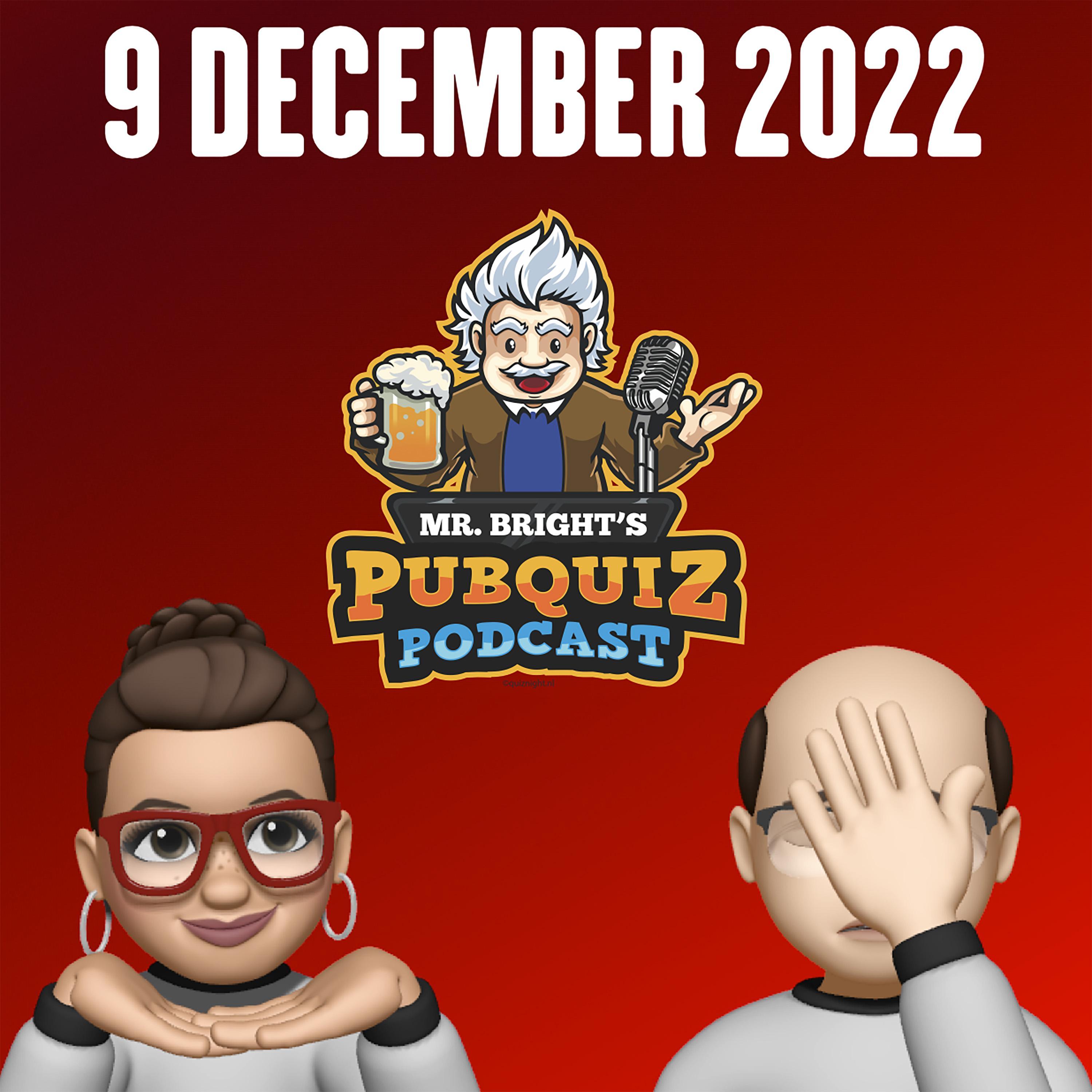 Pubquiz Podcast 9 december 2022 episode artwork