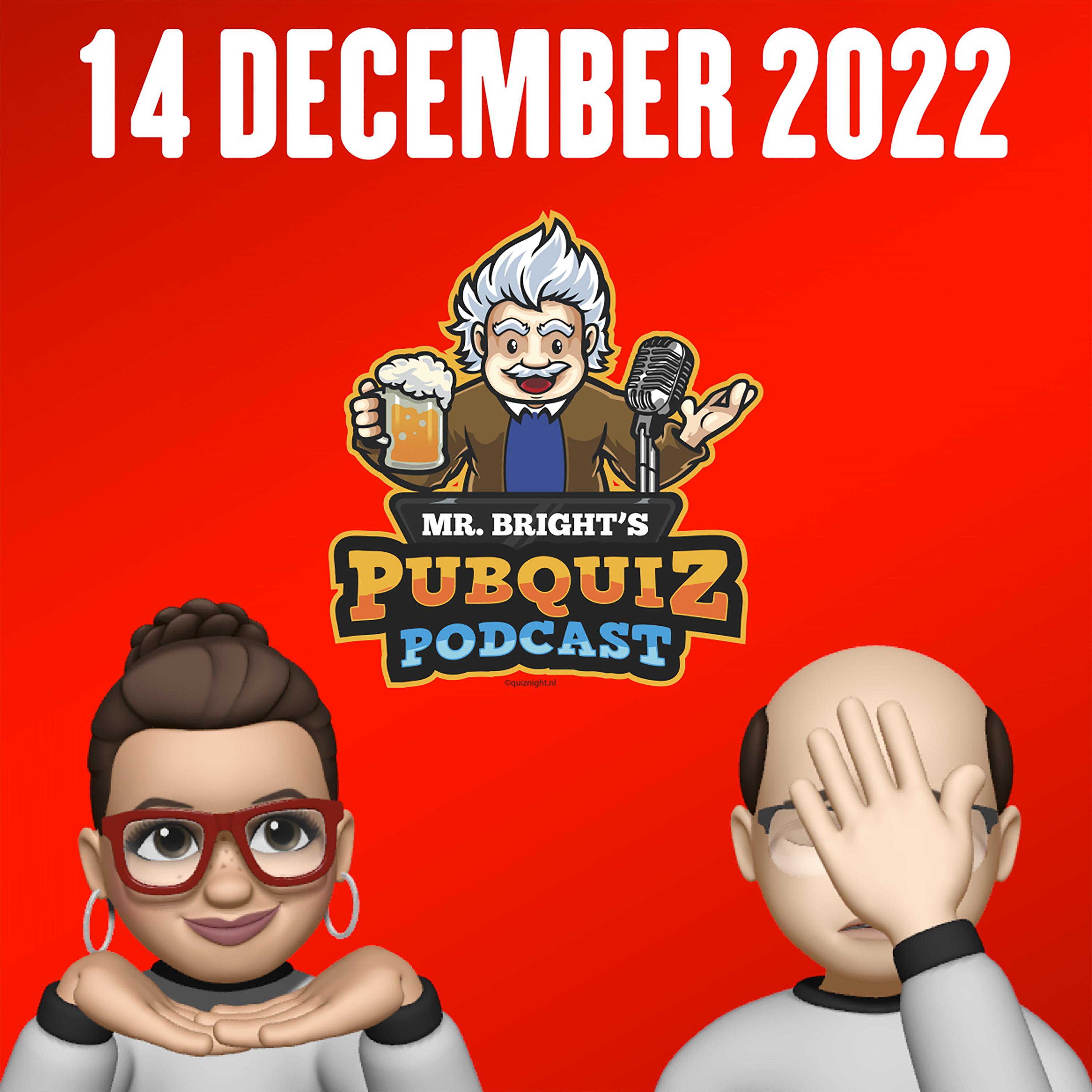 Pubquiz Podcast 14 december 2022 episode artwork