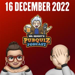 Pubquiz Podcast 16 december 2022