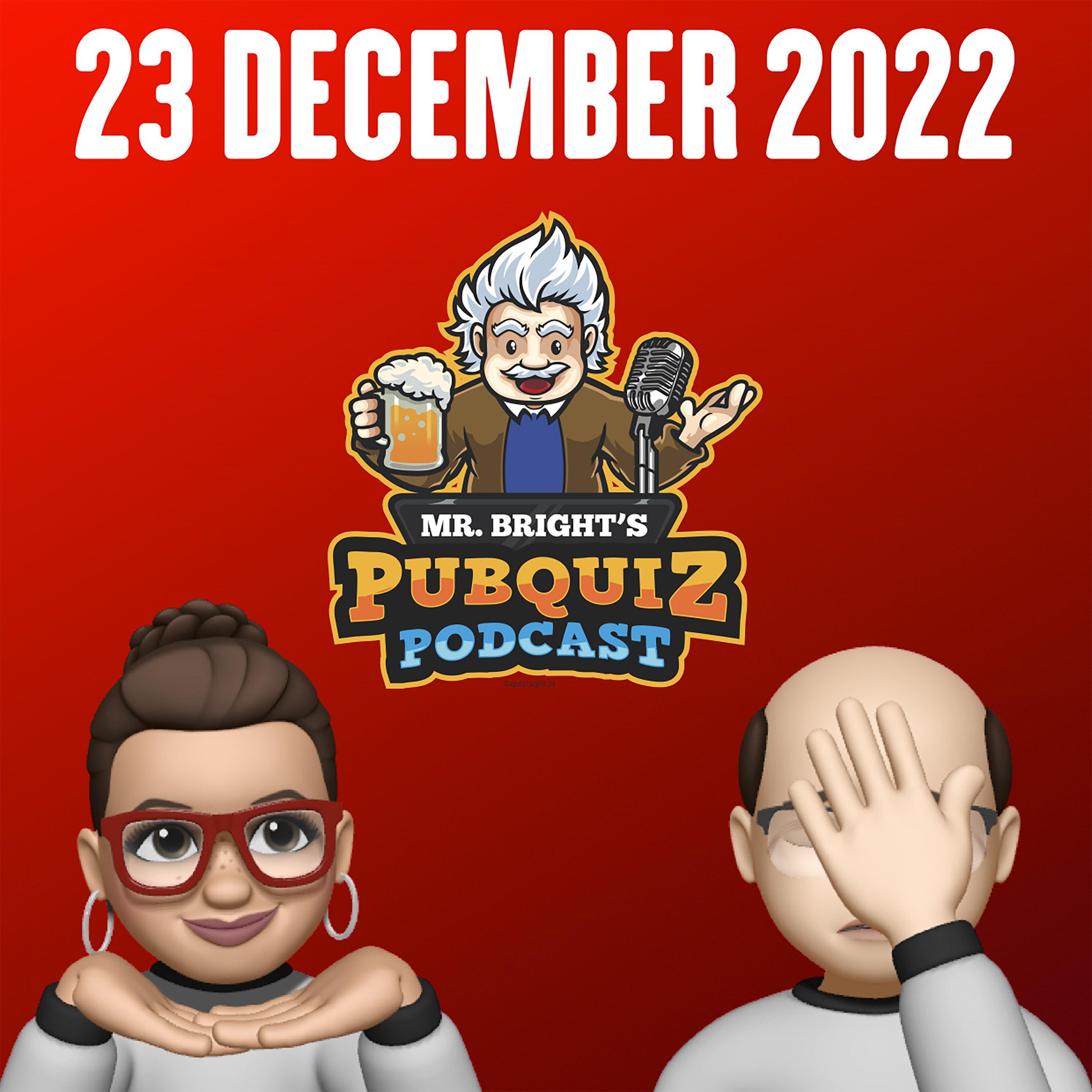 Pubquiz Podcast 23 december 2022 episode artwork