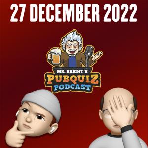 Pubquiz Podcast 27 december 2022