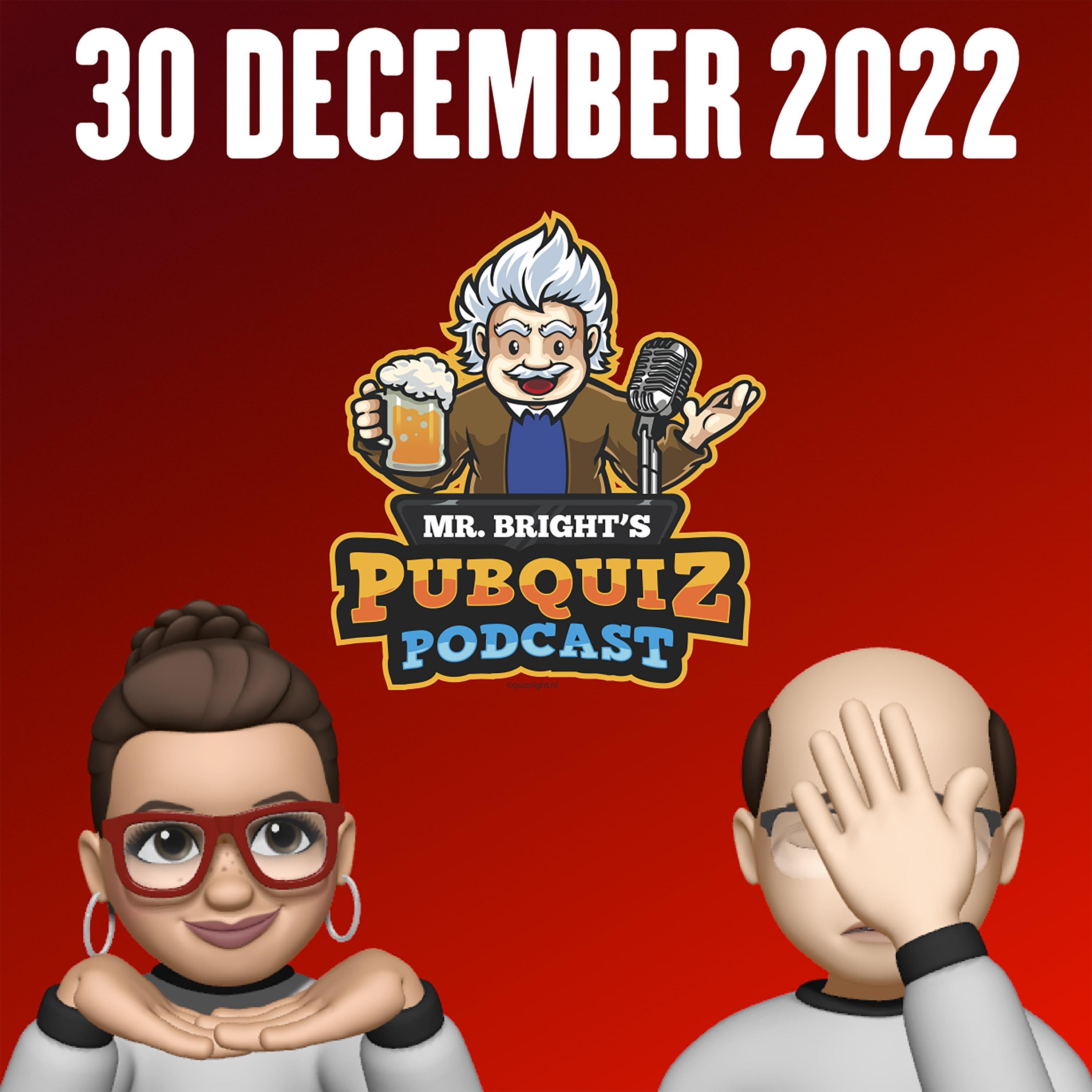 Pubquiz Podcast 30 december 2022 episode artwork