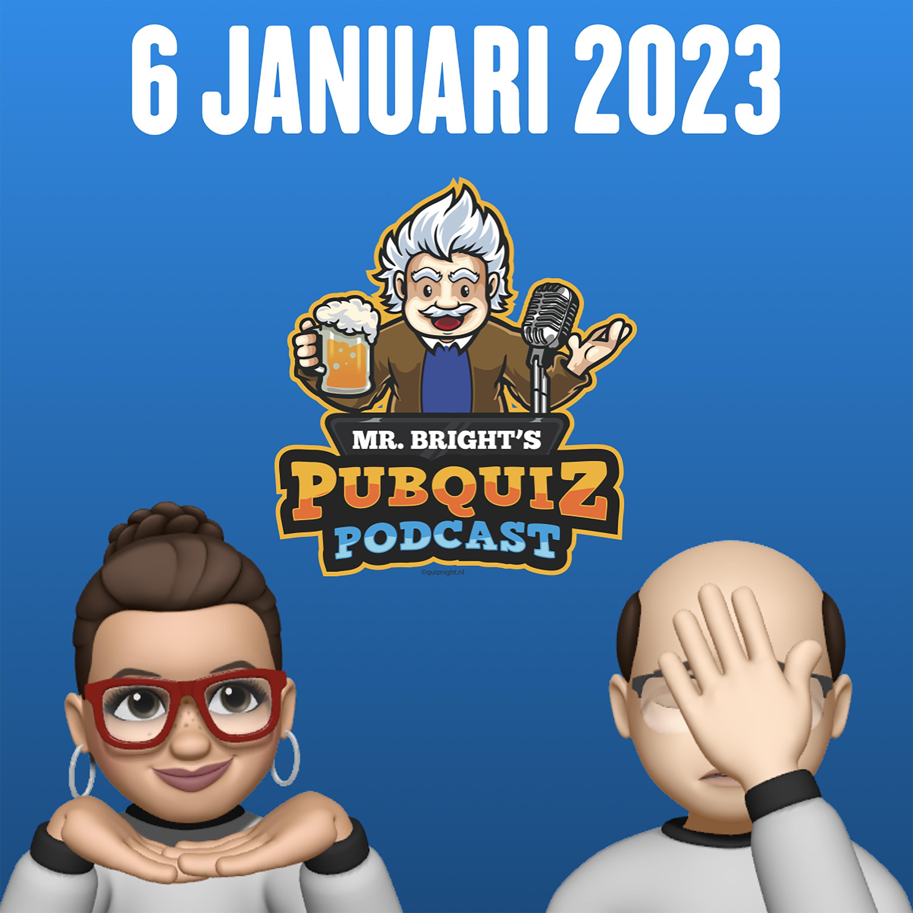Pubquiz Podcast 6 januari 2023 episode artwork