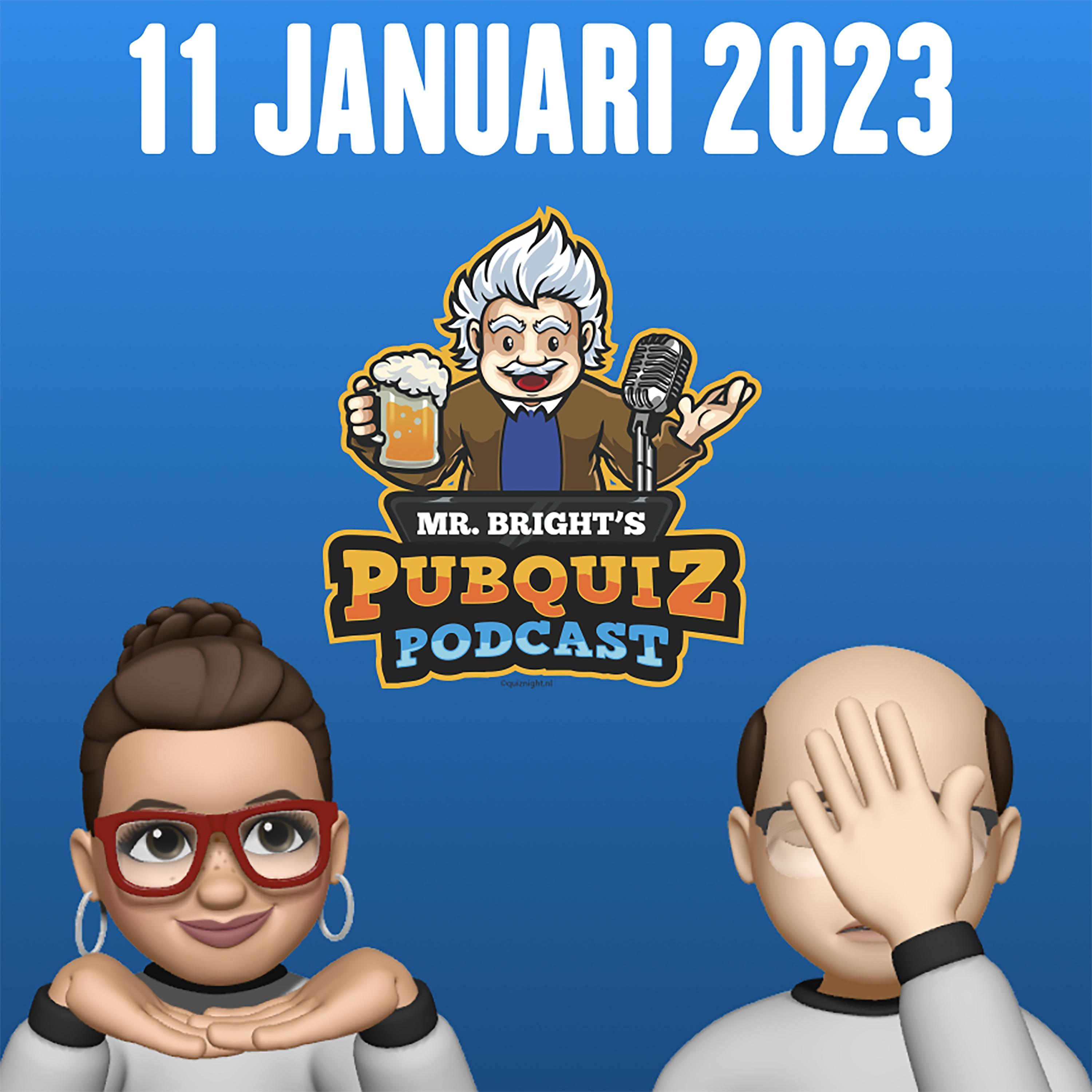 Pubquiz Podcast 11 januari 2023 episode artwork