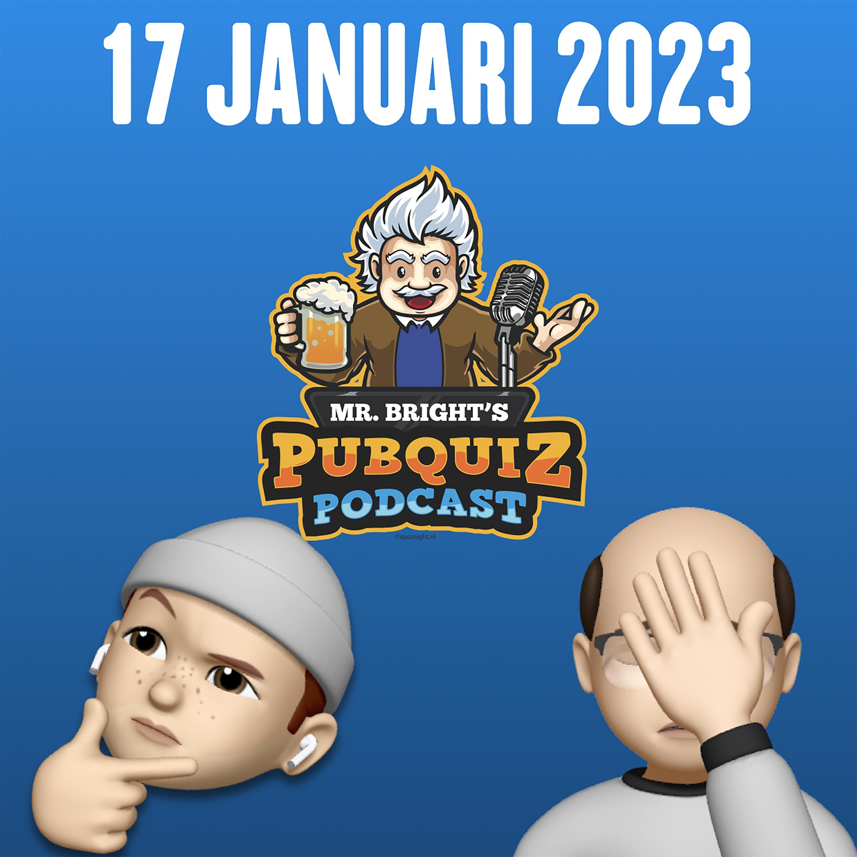 Pubquiz Podcast 17 januari 2023 episode artwork