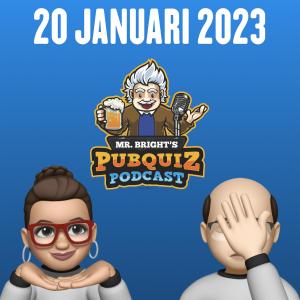 Pubquiz Podcast 20 januari 2023