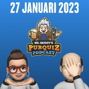 Pubquiz Podcast 27 januari 2023