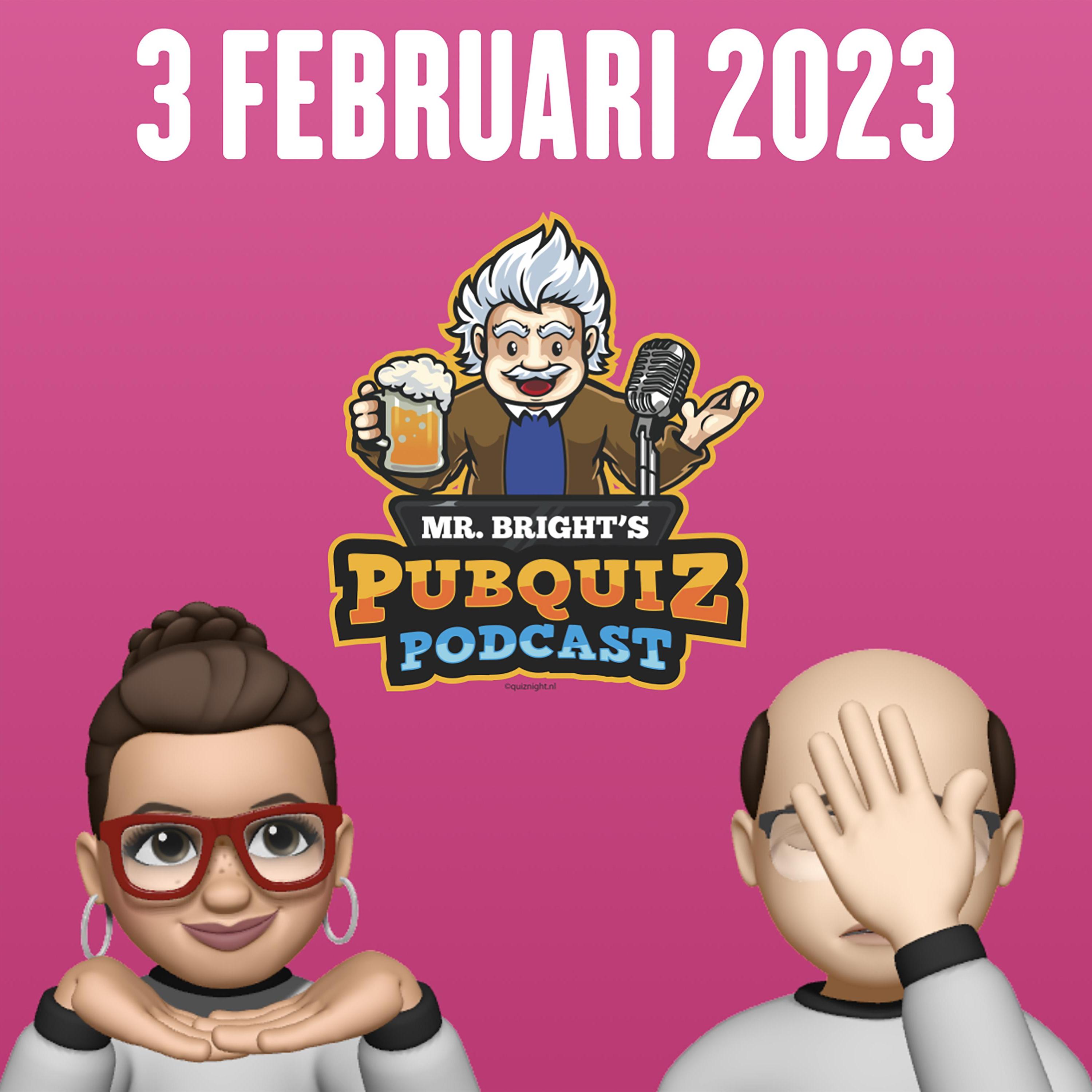 Pubquiz Podcast 3 februari 2023 episode artwork