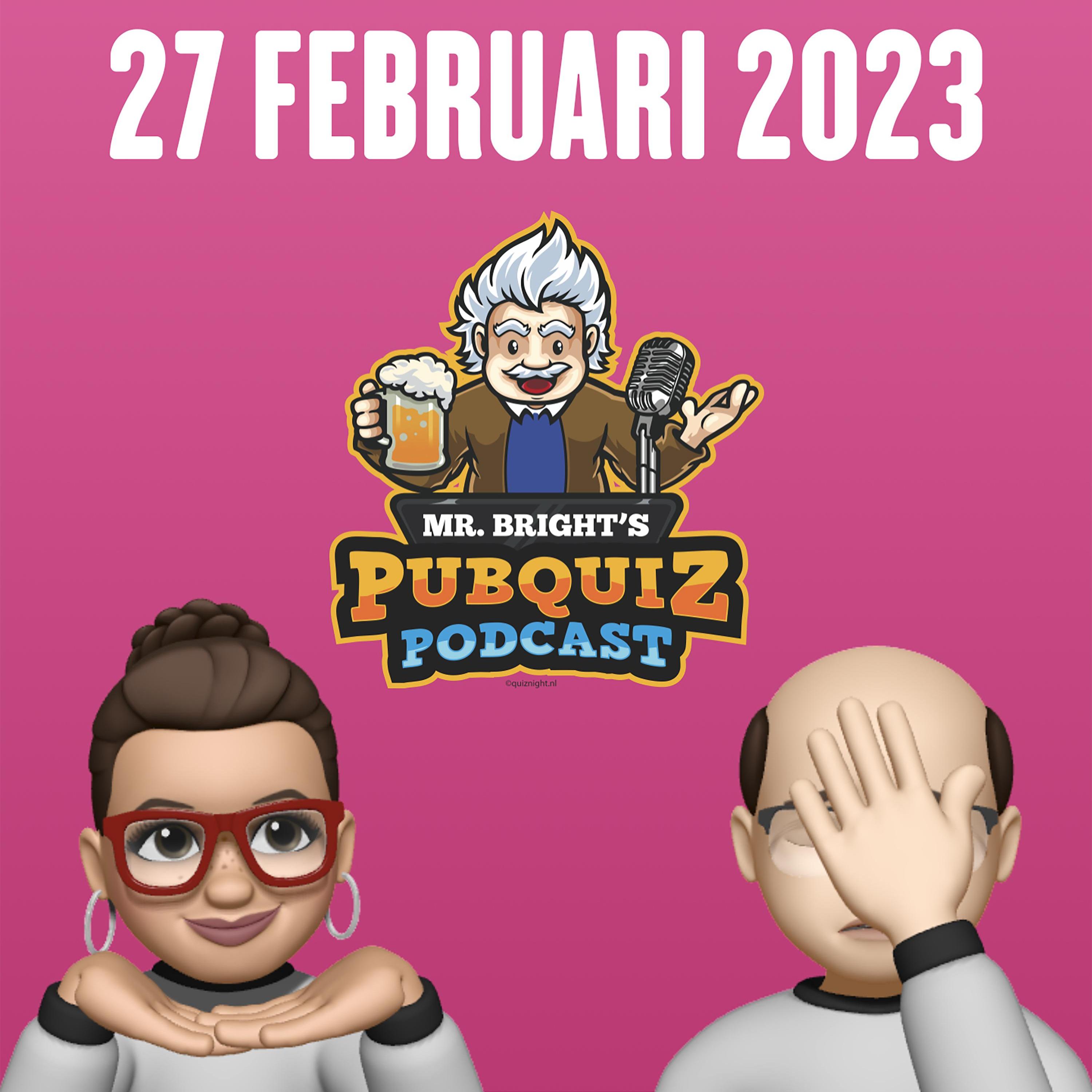 Pubquiz Podcast 25 februari 2023 episode artwork