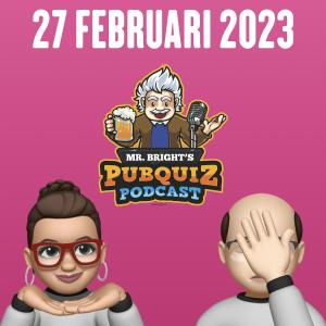 Pubquiz Podcast 25 februari 2023