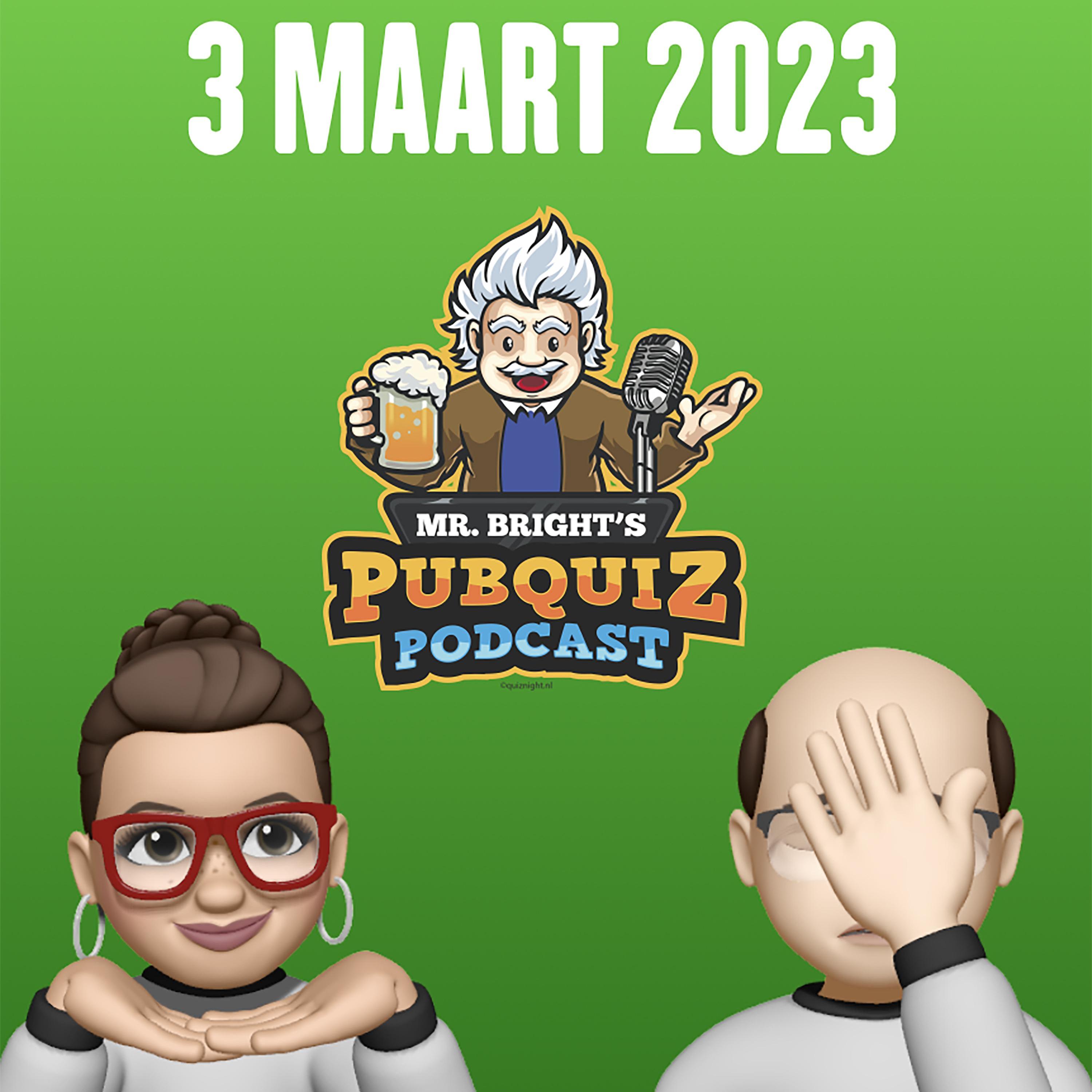 Pubquiz Podcast 3 maart 2023 episode artwork