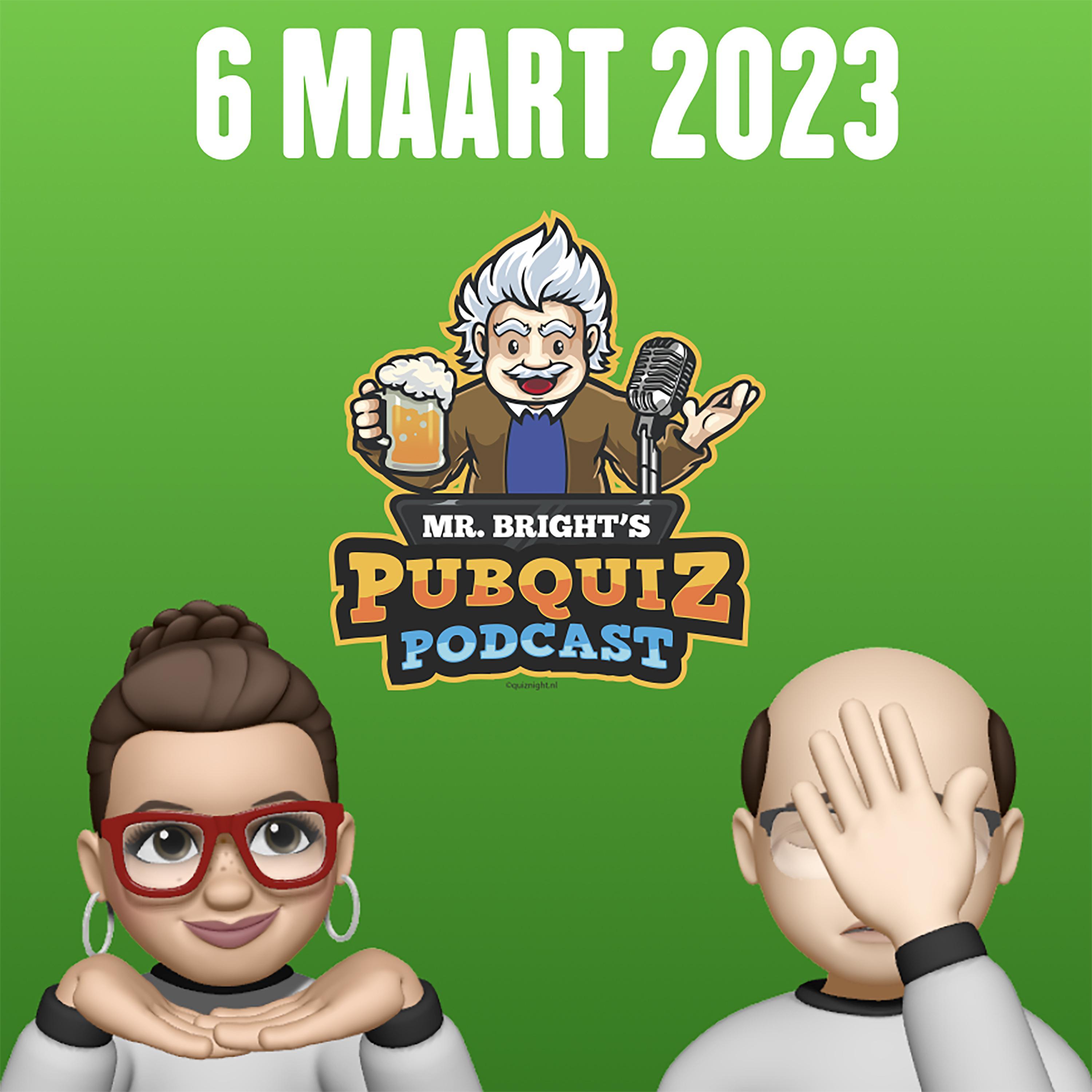 Pubquiz Podcast 6 maart 2023 episode artwork