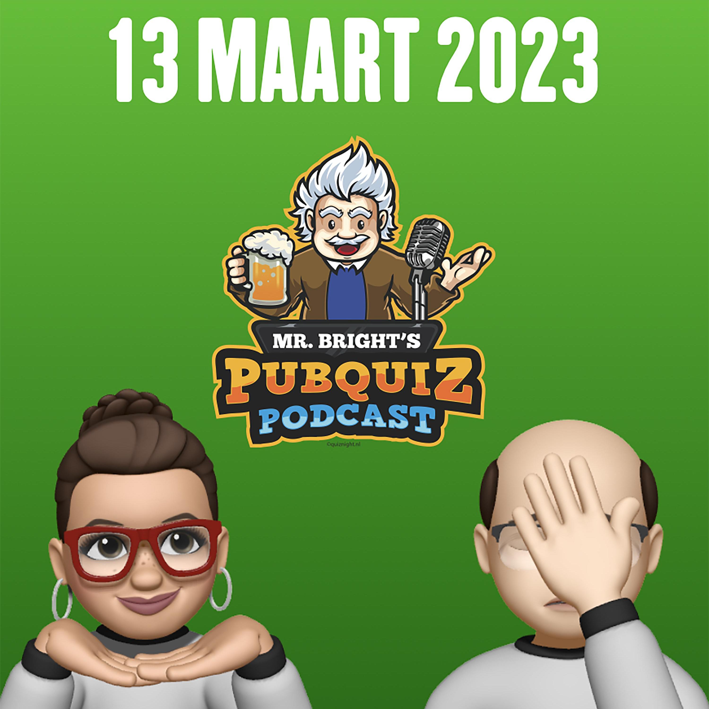 Pubquiz Podcast 13 maart 2023 episode artwork